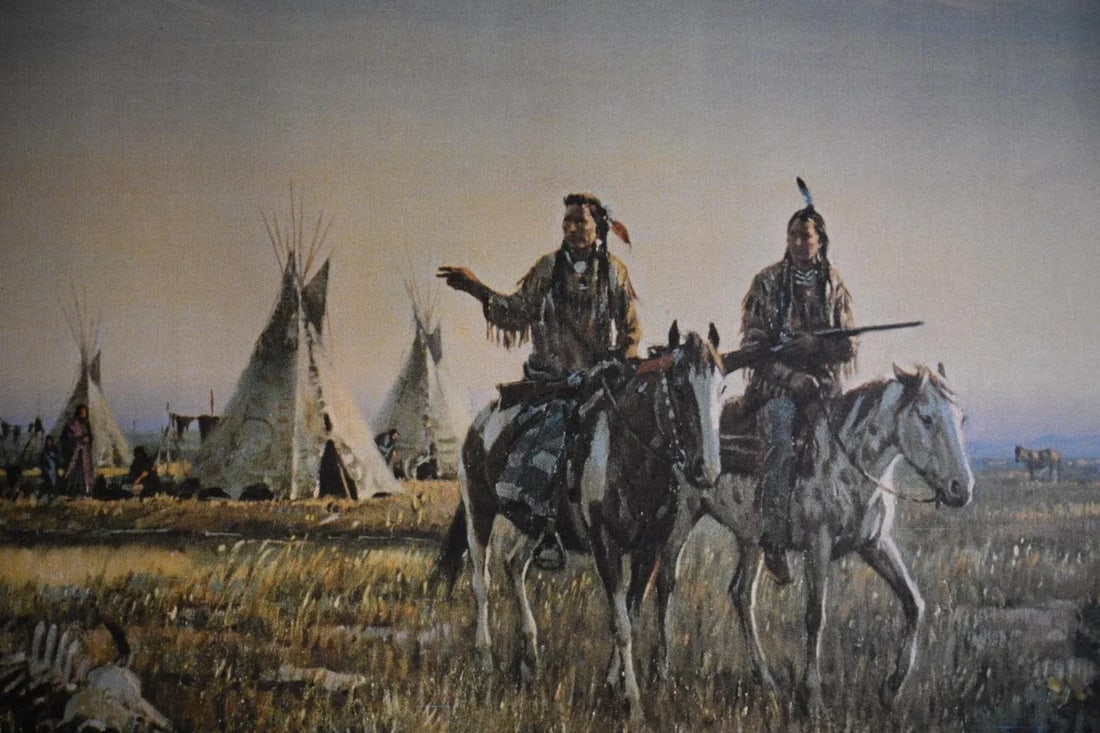 1970s Duane Bryers "The Hunters" Signed Limited Edition Print 52/300 - 2