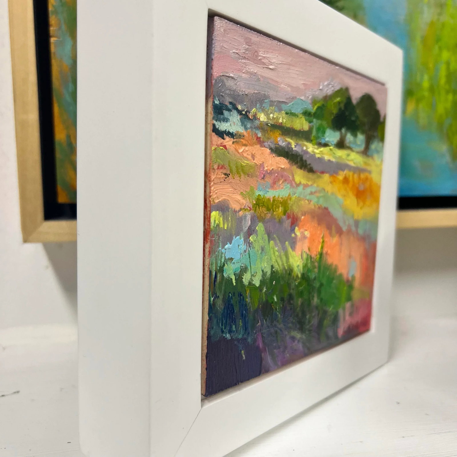 Perfect Love, Framed Original Painting by Julia Lawing - 3