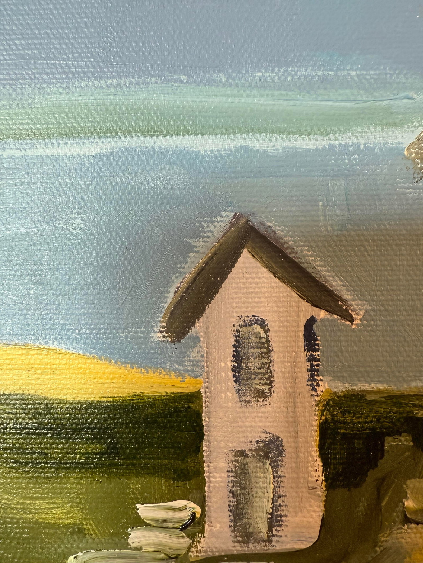View of the Sea- Contemporary Painting on Canvas - 2