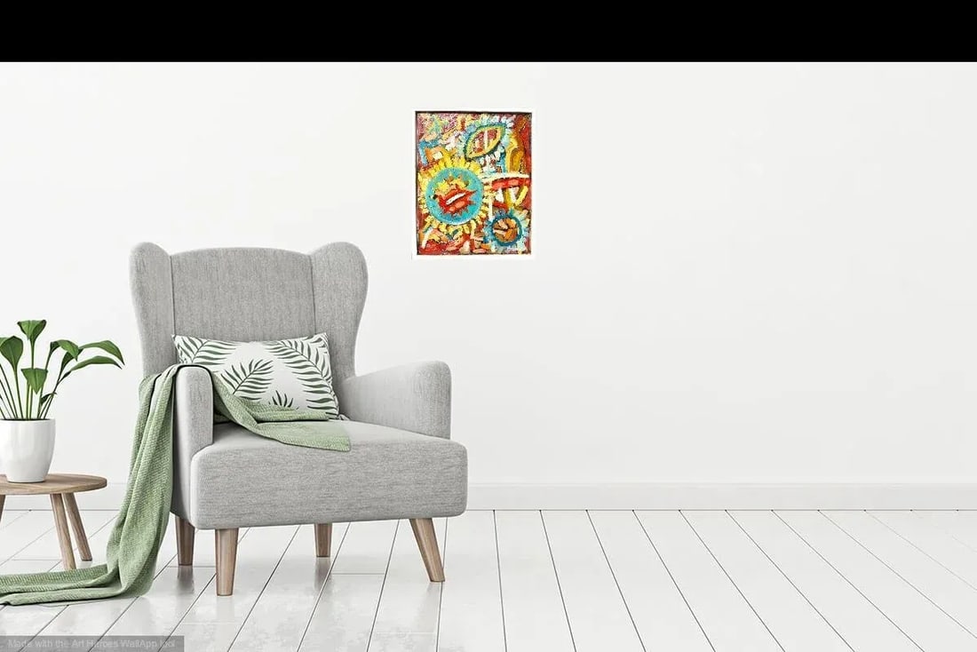 New Mexico Oil Painting in Frame - 6