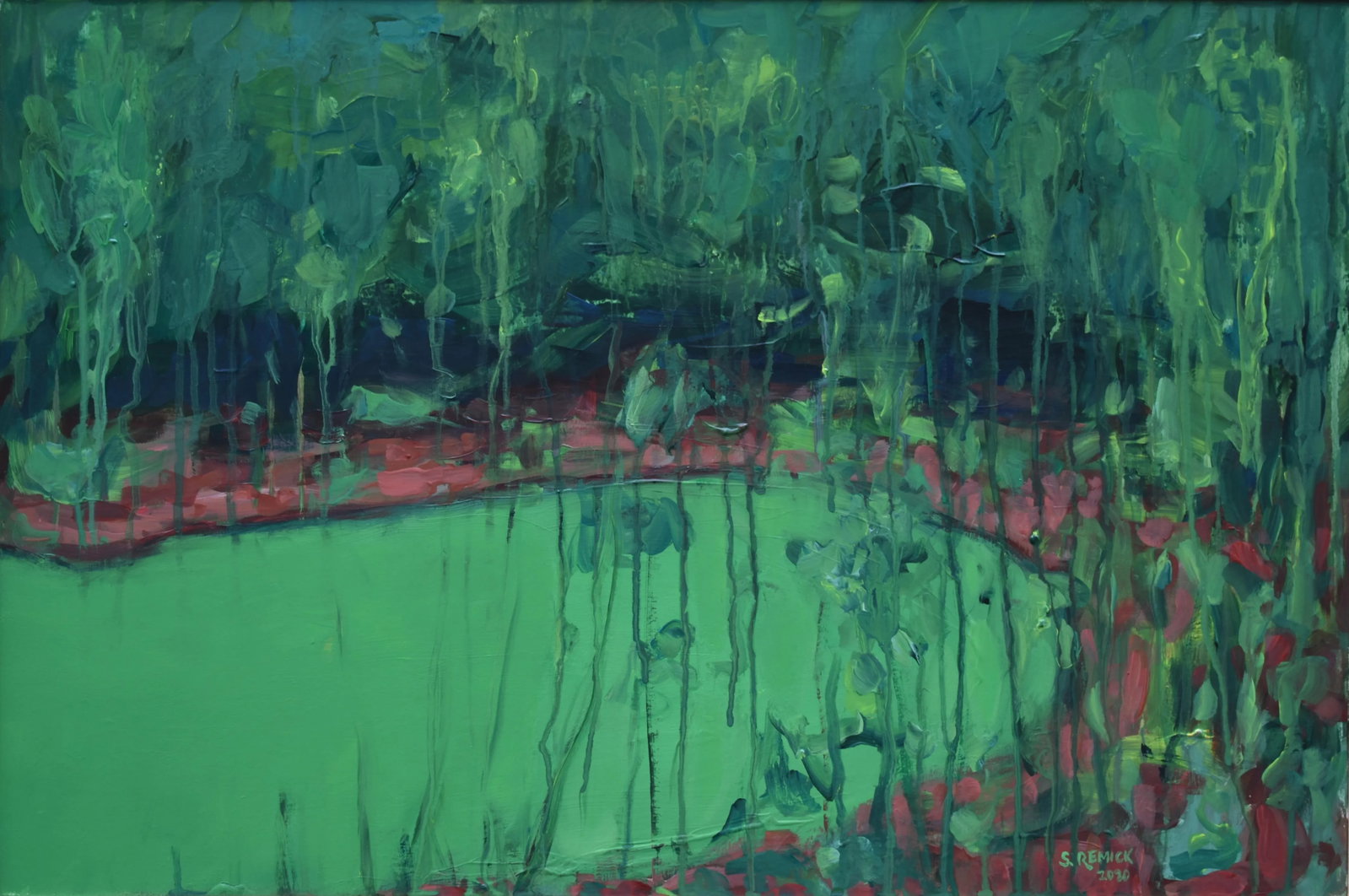 The Cove Contemporary Painting by Stephen Remick - 7