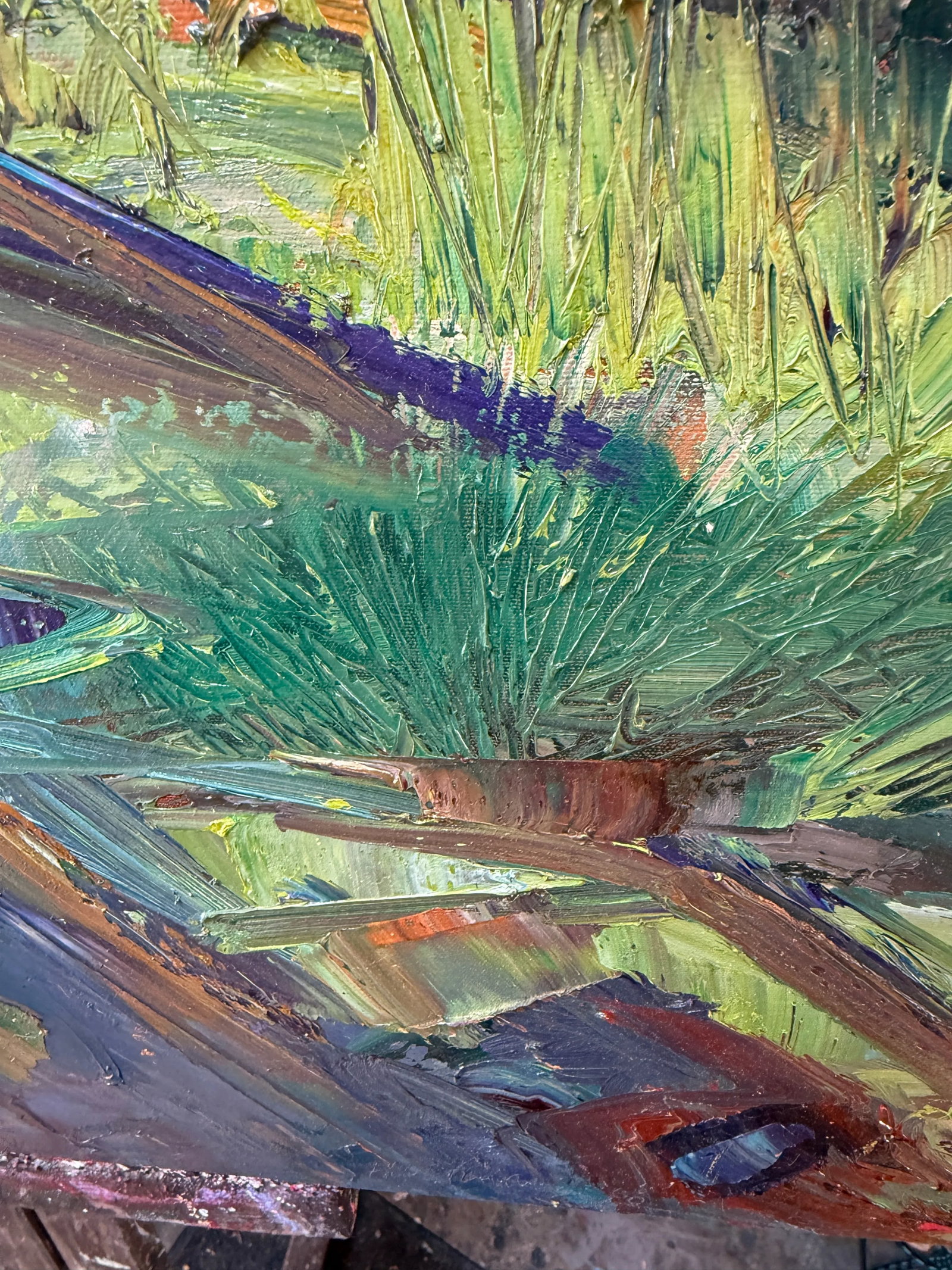 Original Oil on Canvas Painting Berkeley Landscape Hartman - 4