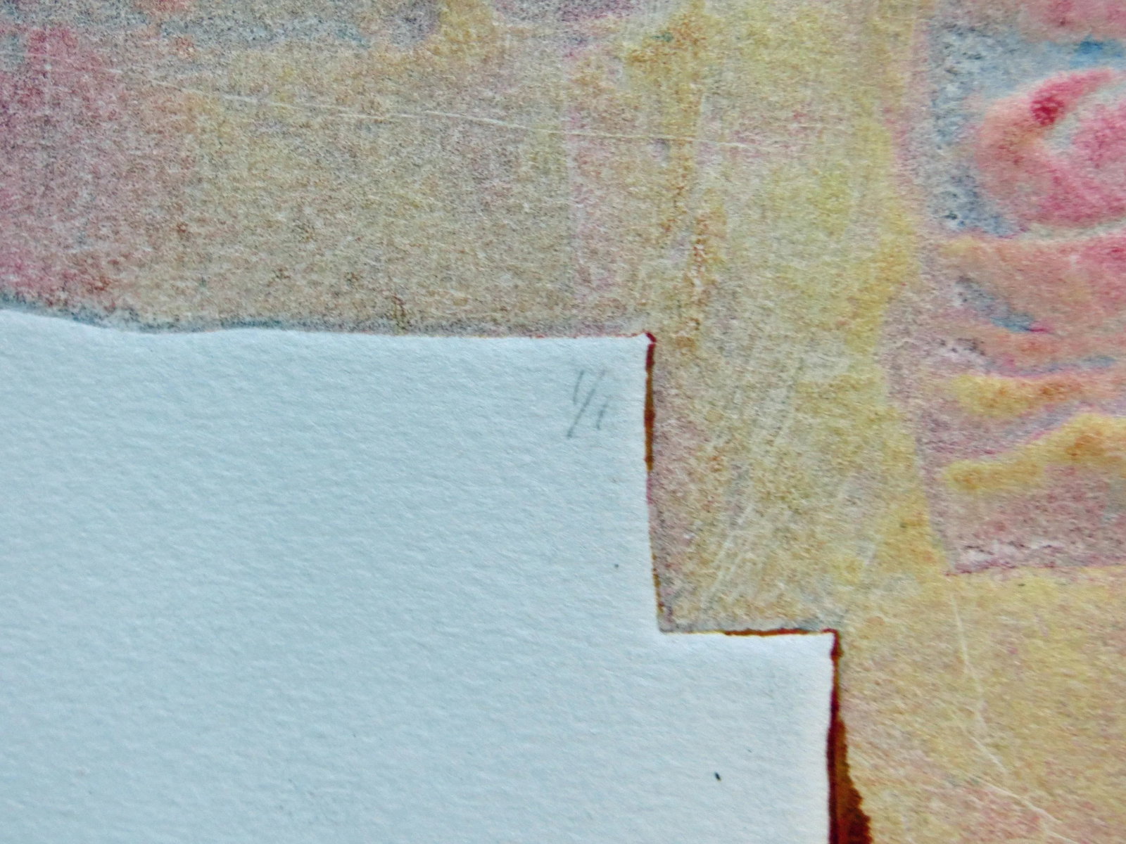 1980s "Lower Canyon IV" Minimalist Monotype by Janet Jones - 5