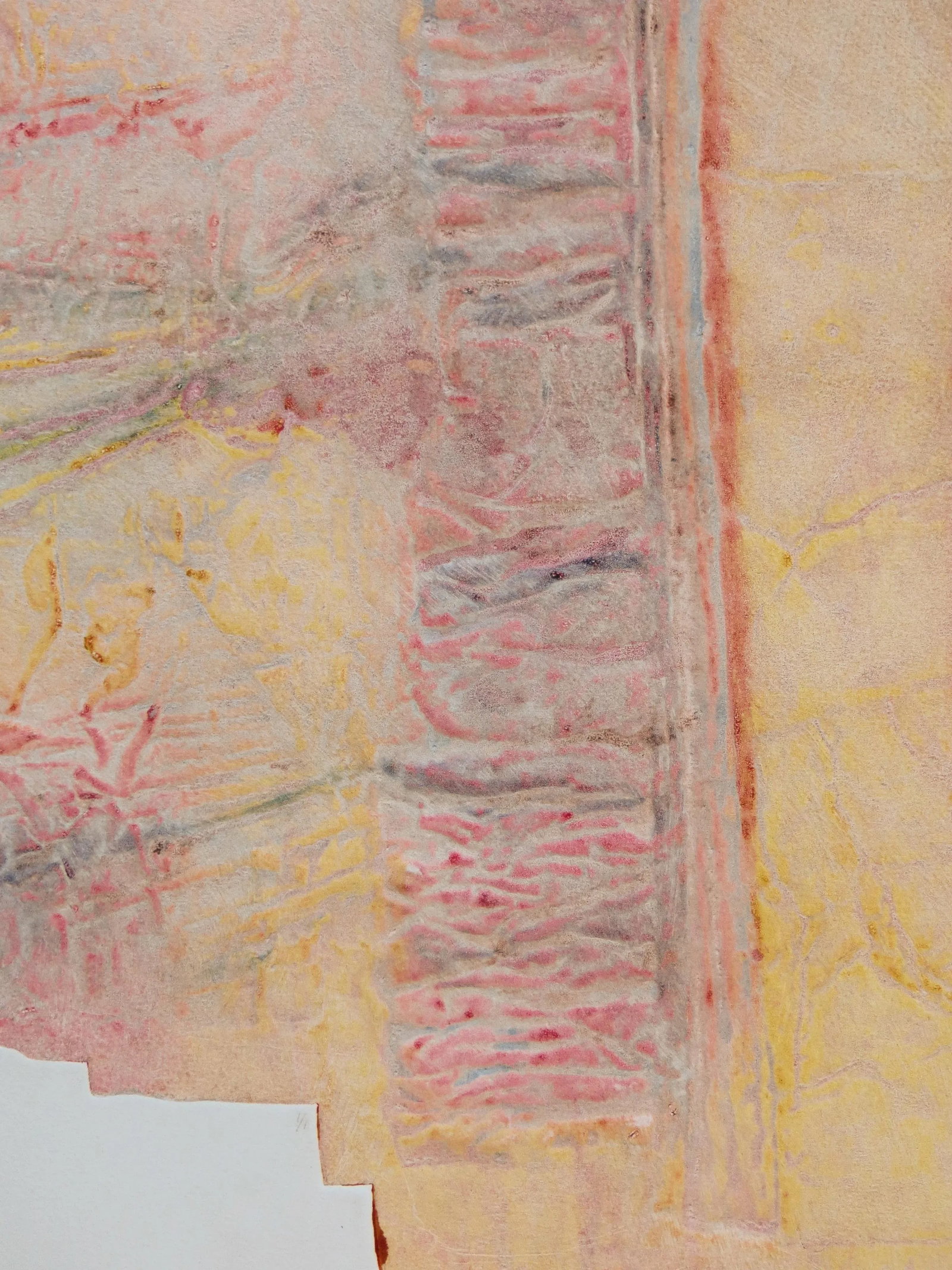 1980s "Lower Canyon IV" Minimalist Monotype by Janet Jones - 6