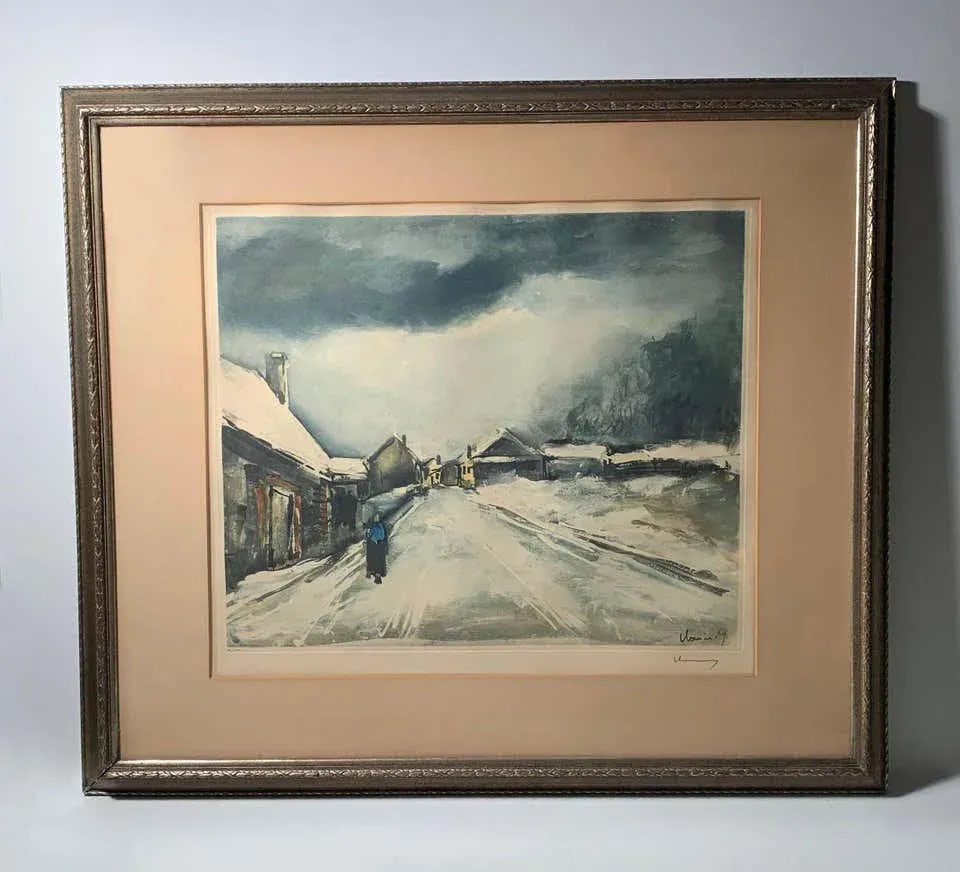 Maurice de Vlaminck Color Heliograph Limited Edition Pencil Signed - 2