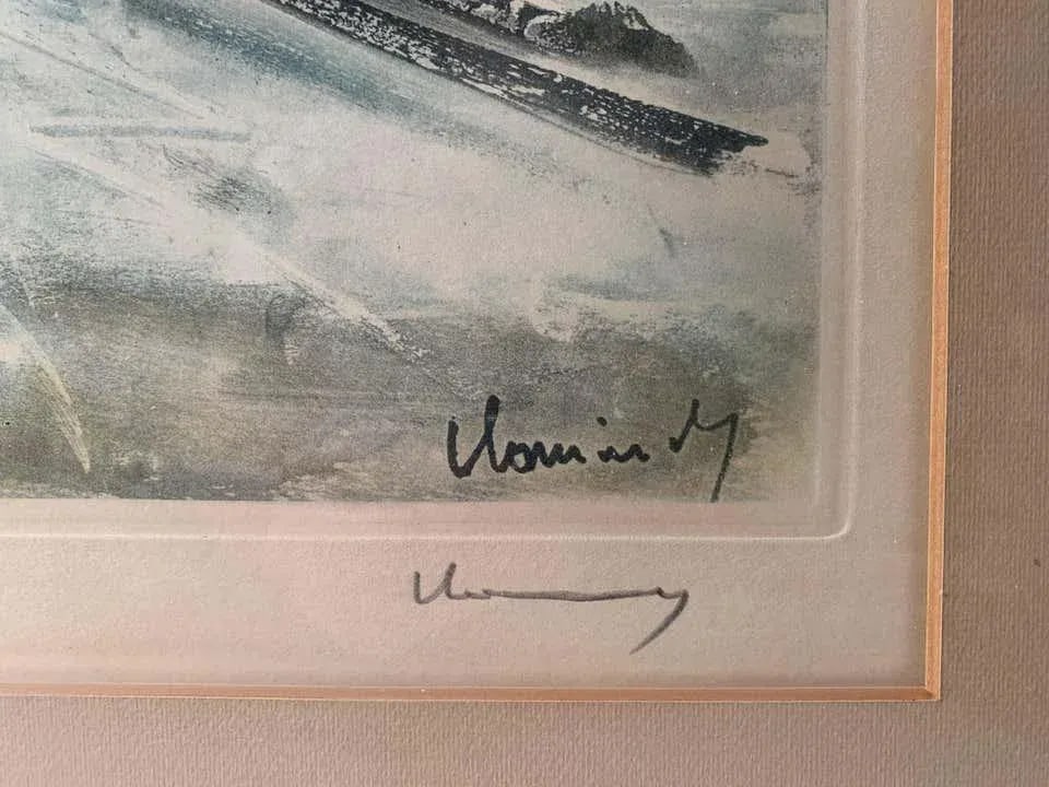 Maurice de Vlaminck Color Heliograph Limited Edition Pencil Signed - 4