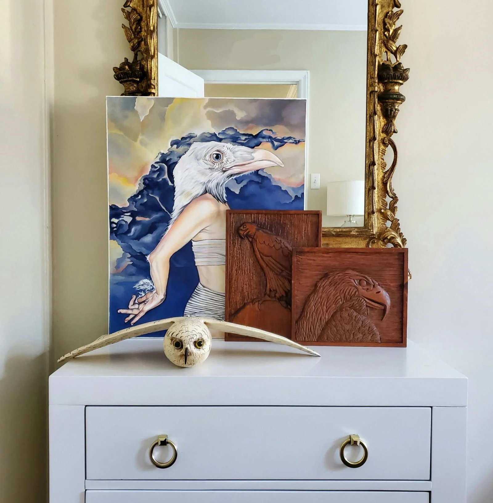 2015 "The Sun Still Shines" Surrealist Style Acrylic Painting by Alexis Price - 12