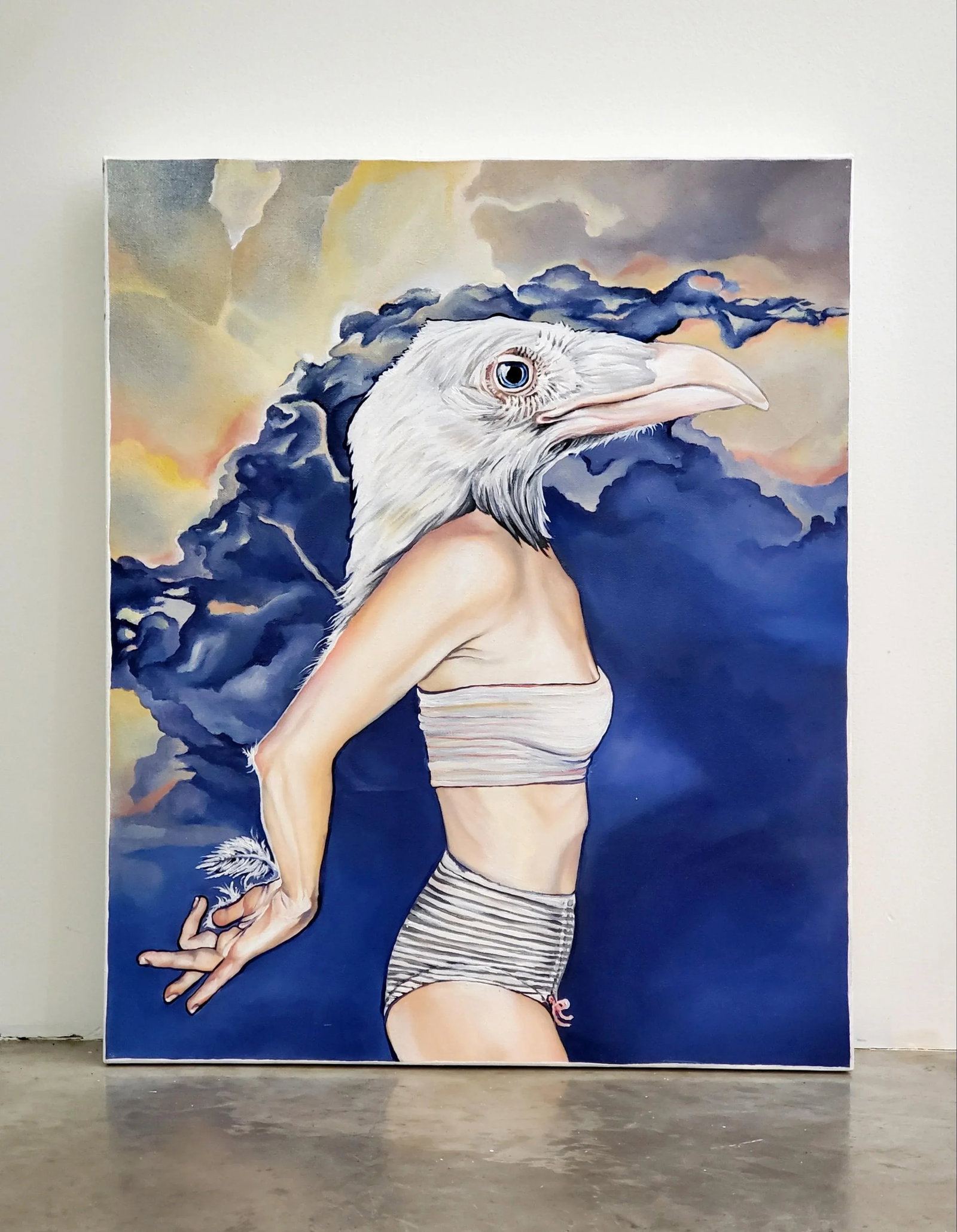 2015 "The Sun Still Shines" Surrealist Style Acrylic Painting by Alexis Price - 13