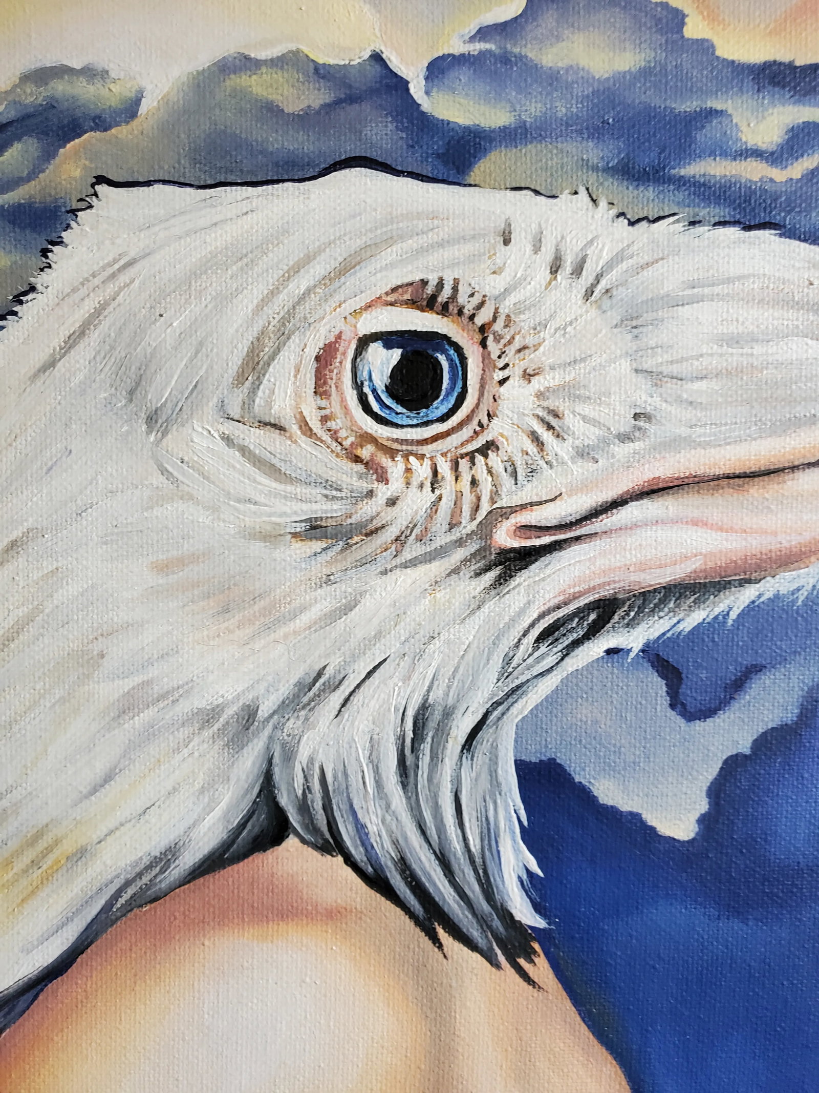 2015 "The Sun Still Shines" Surrealist Style Acrylic Painting by Alexis Price - 9