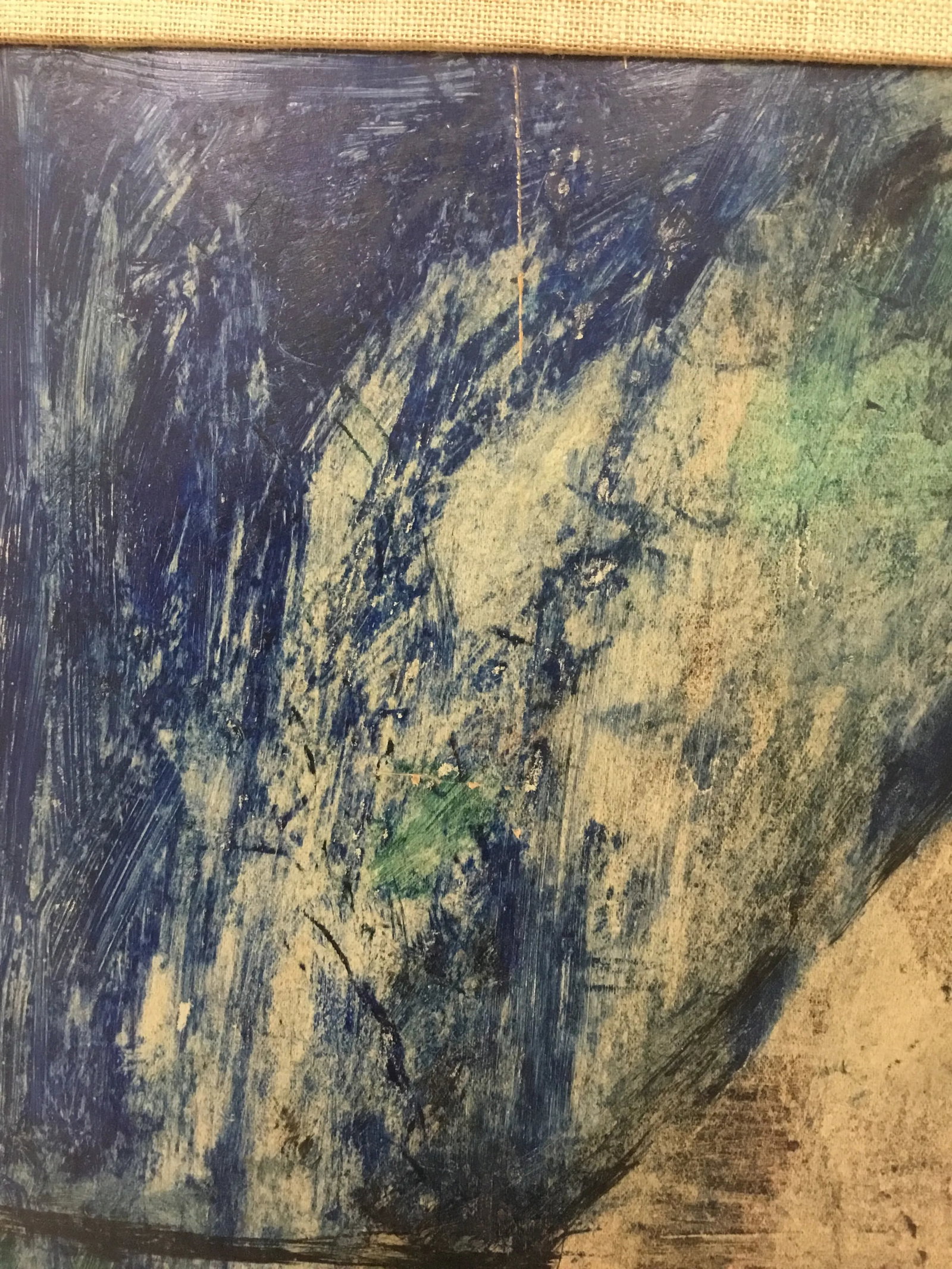Midcentury Modernist Oil Sea Scape by Donald Purdy - 7