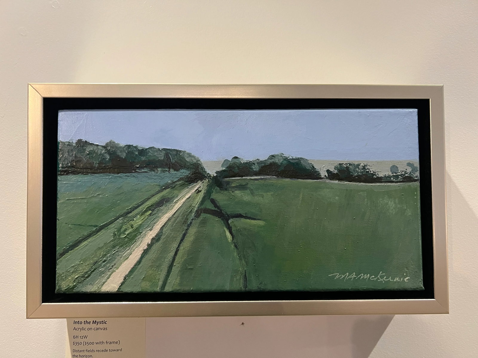 Into the Mystic Contemporary Impressionist Landscape by Mill Valley Artist Mary Anne McKernie - 4