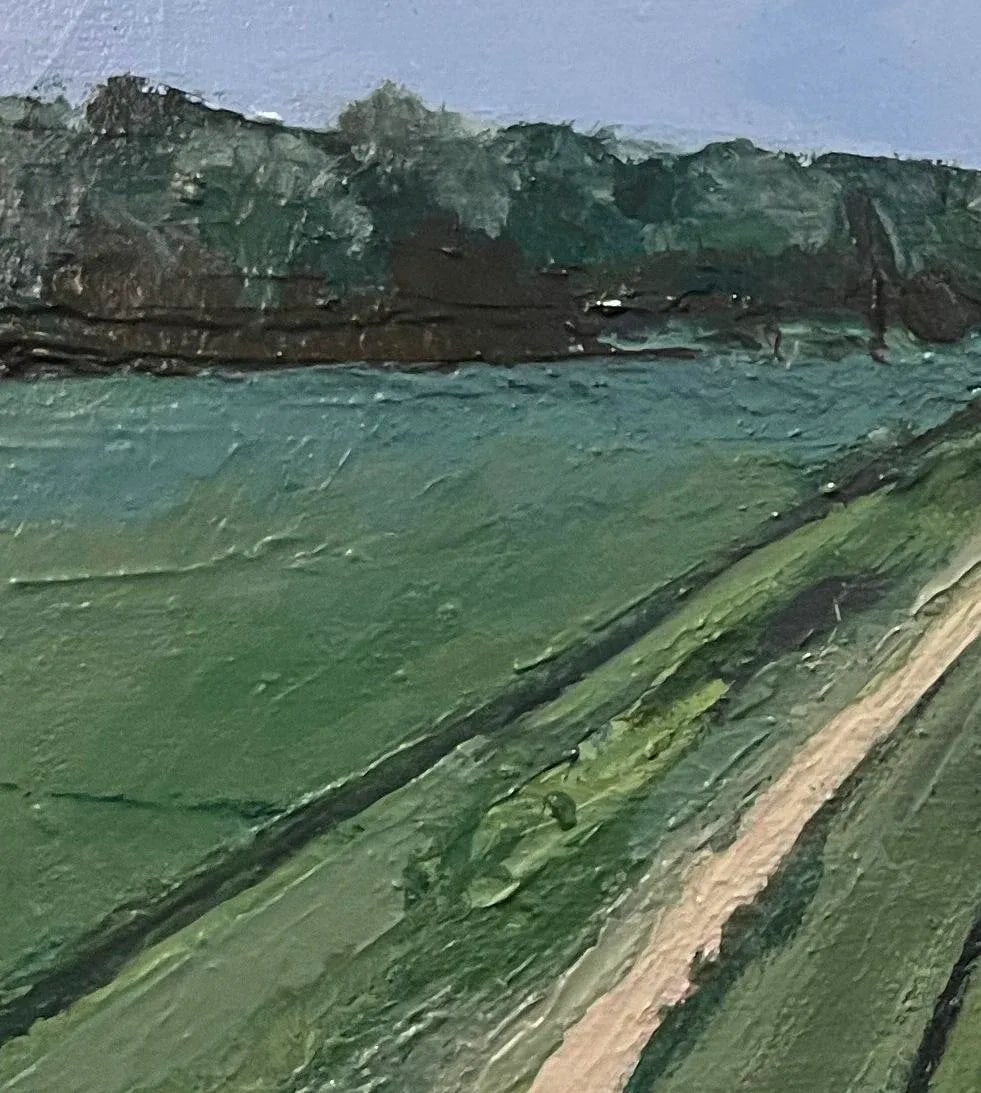 Into the Mystic Contemporary Impressionist Landscape by Mill Valley Artist Mary Anne McKernie - 9