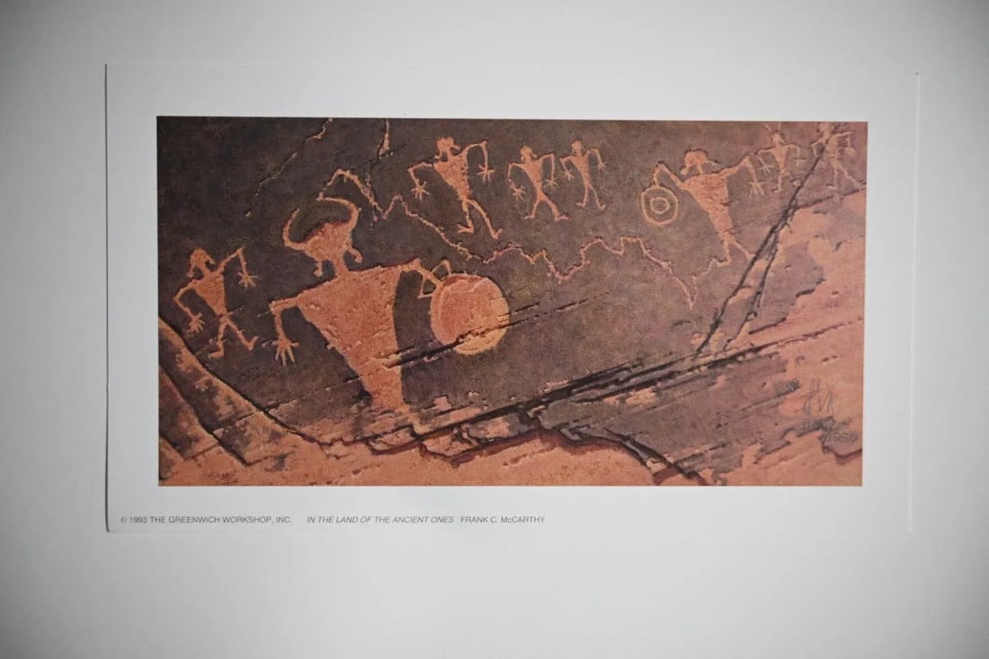 1990s Frank C. McCarthy "In the Land of the Ancient Ones" Signed Limited Edition Lithograph (1993) - 5