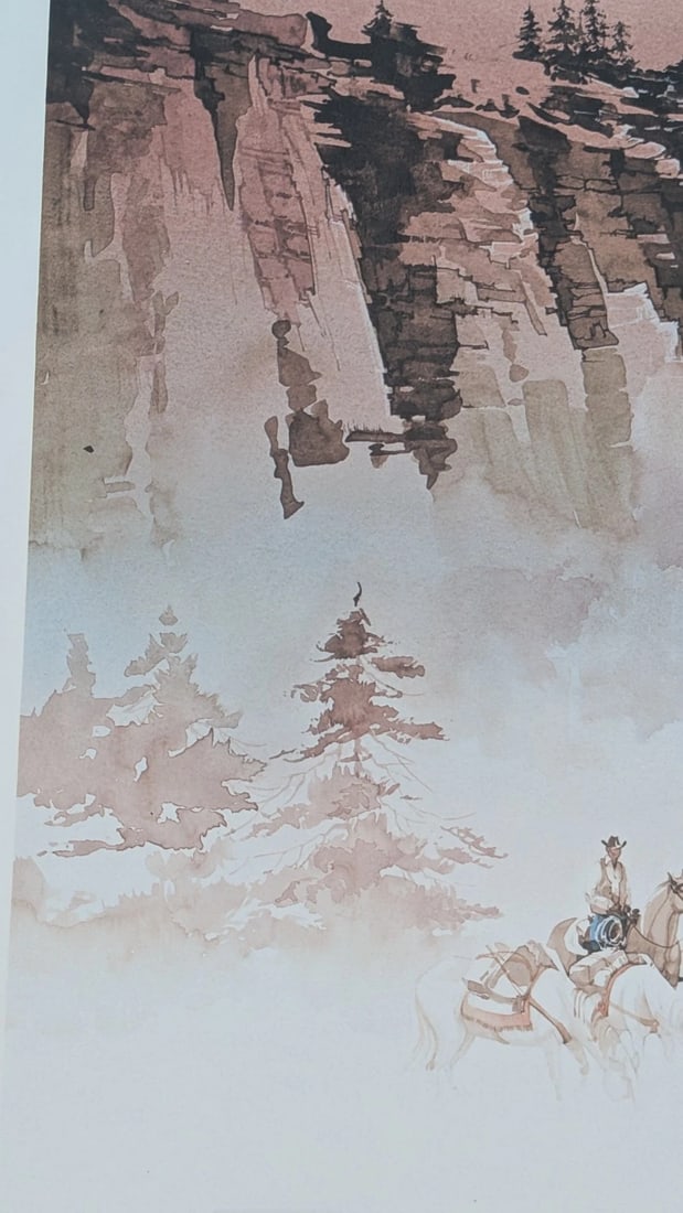 Quiet Interlude by Michael Atkinson Artist Signed Limited Edition Print With Coa - 12