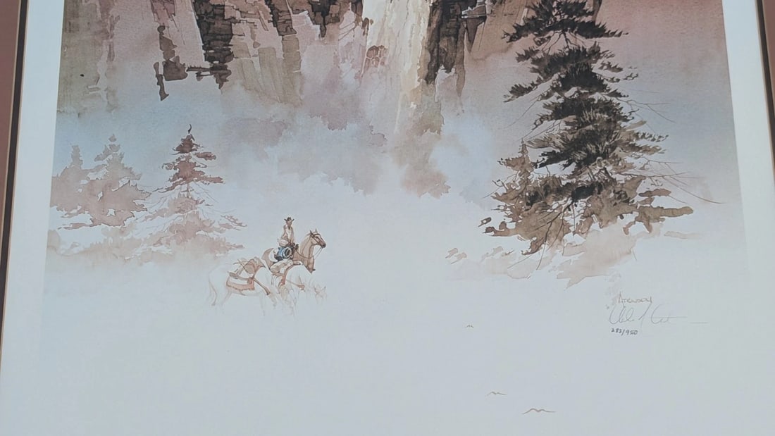 Quiet Interlude by Michael Atkinson Artist Signed Limited Edition Print With Coa - 9