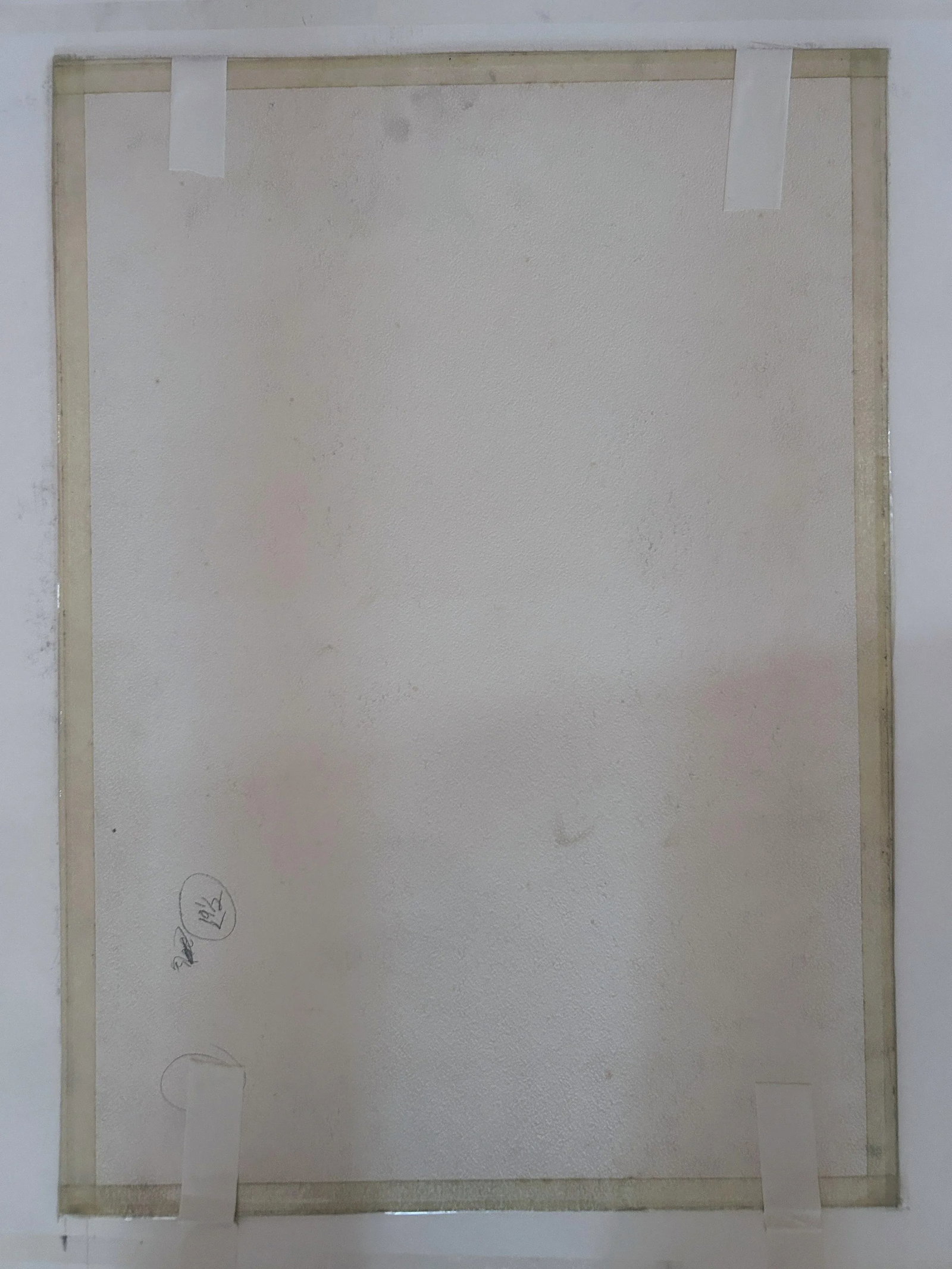 Vintage Original Signed "Geronimo" Graphite Drawing by Arnold Wichita - 14