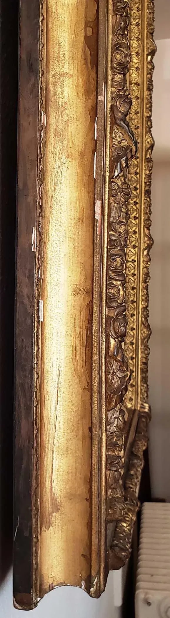 Shepherd Boy Painting in Original Gilt Frame - 3