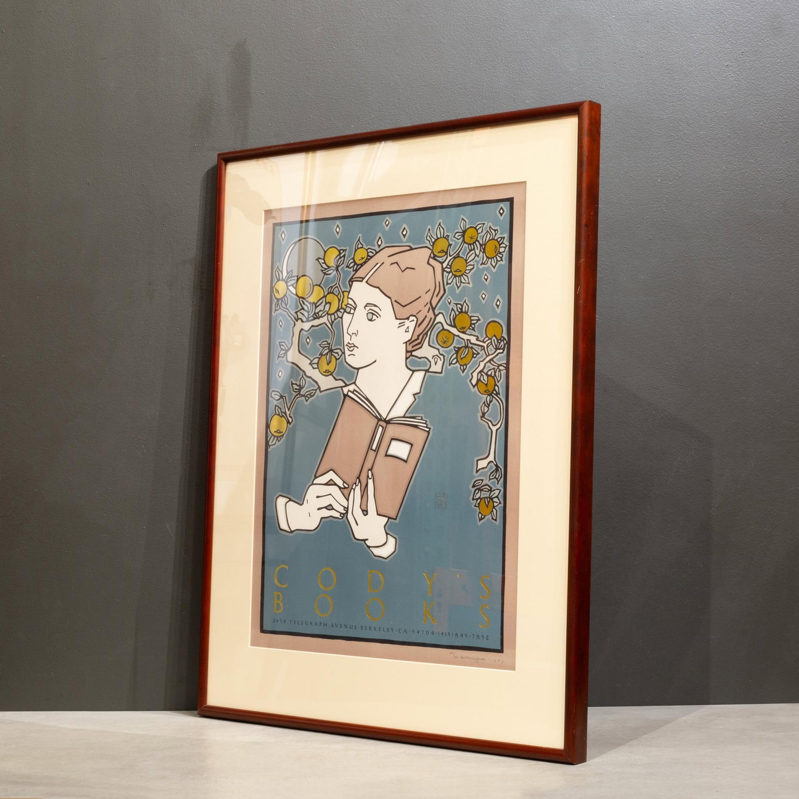 David Lance Goines, Cody's Books, Signed and Numbered Limited Edition, 1983 - 2