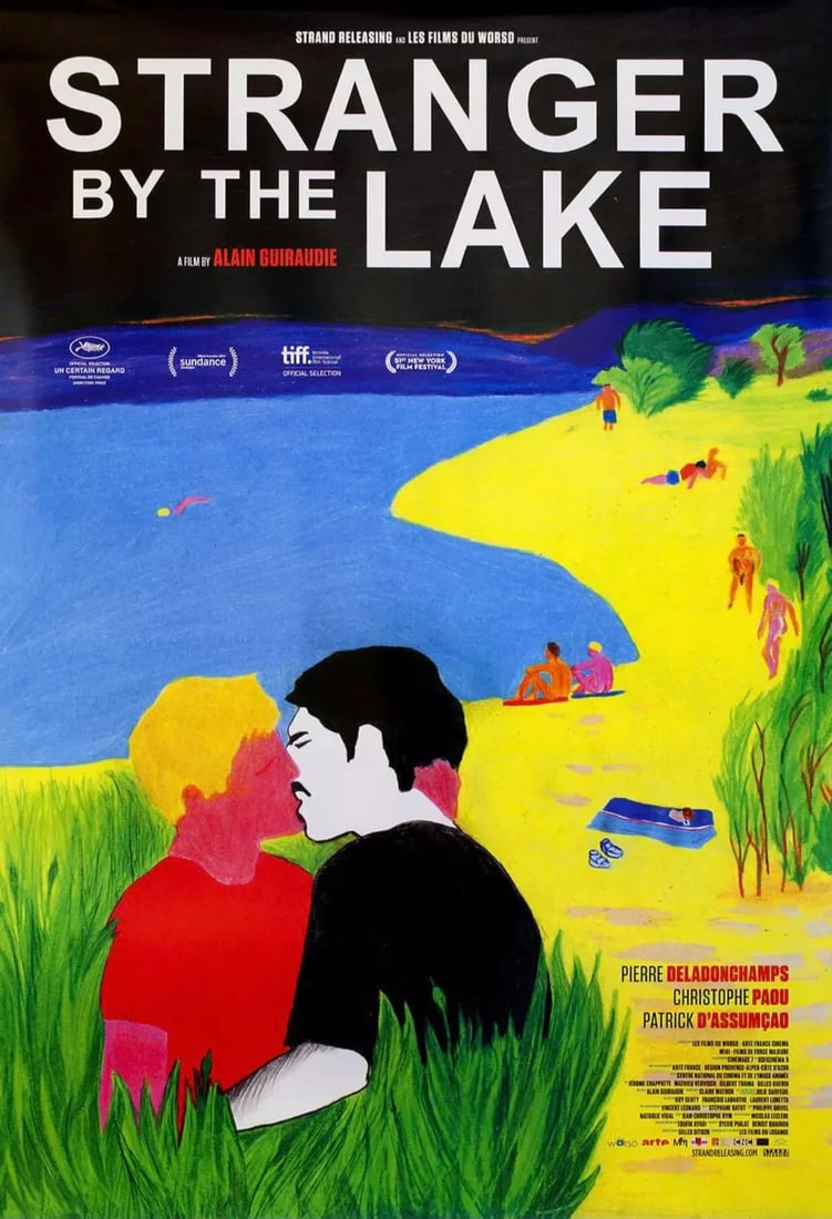 Gay Award Winning Film "Stranger by the Lake "Original X Large Movie Poster Sundance Cannes - 7