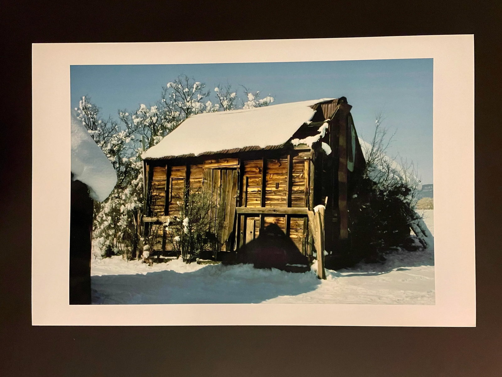 Gleb Derujinsky "Winter Ranch" Contemporary Landscape Photograph Print - 5