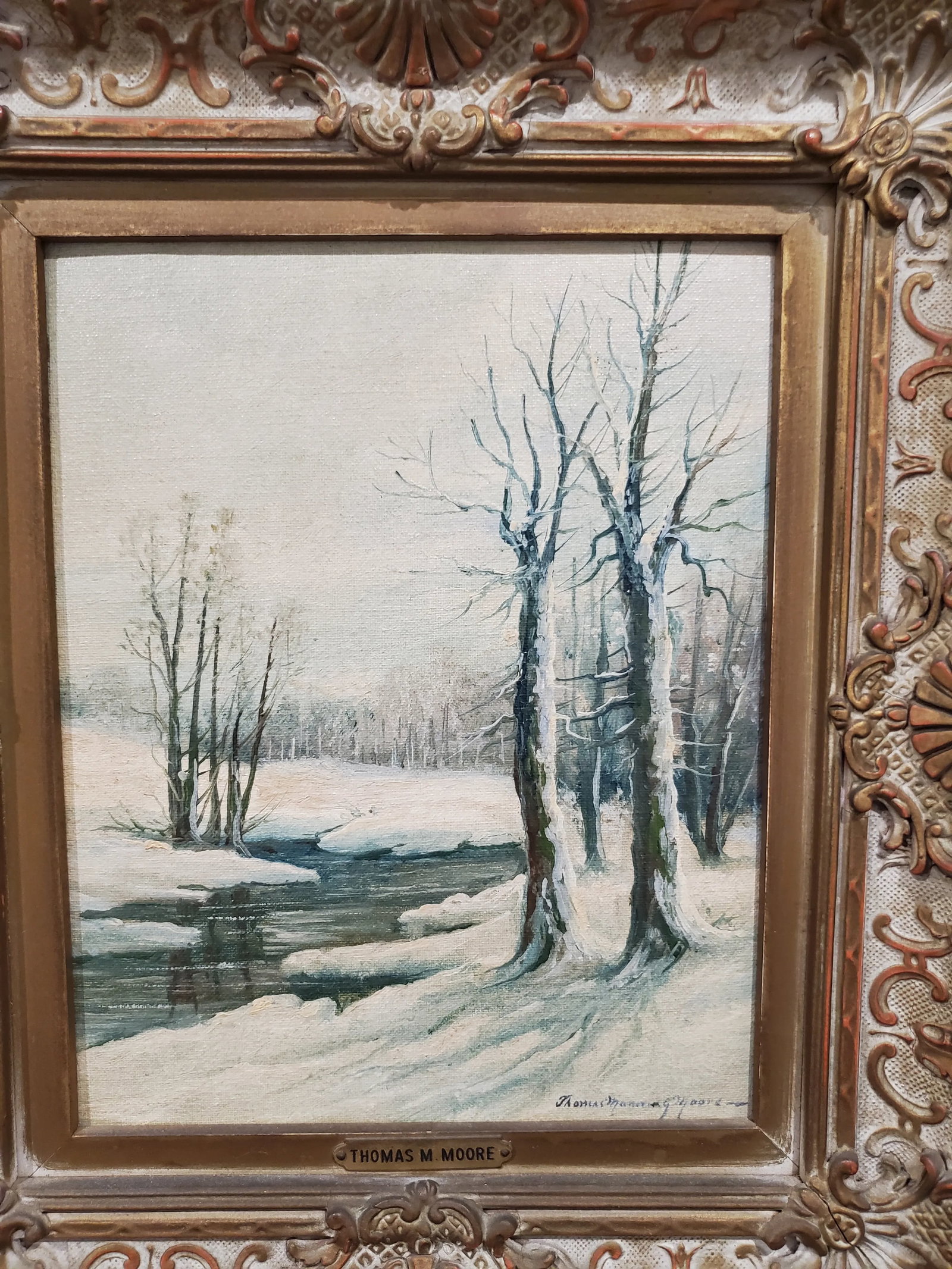 Winter Landscape - Thomas Manning Moore - 3