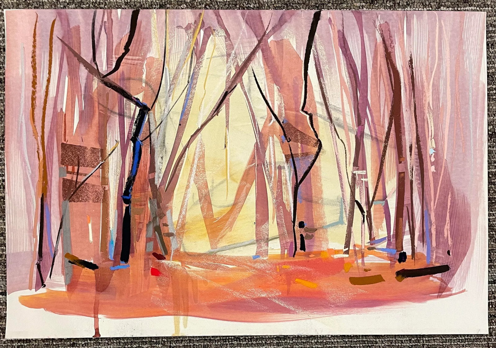 Susan Glendenning Mixed Media Landscape - 2