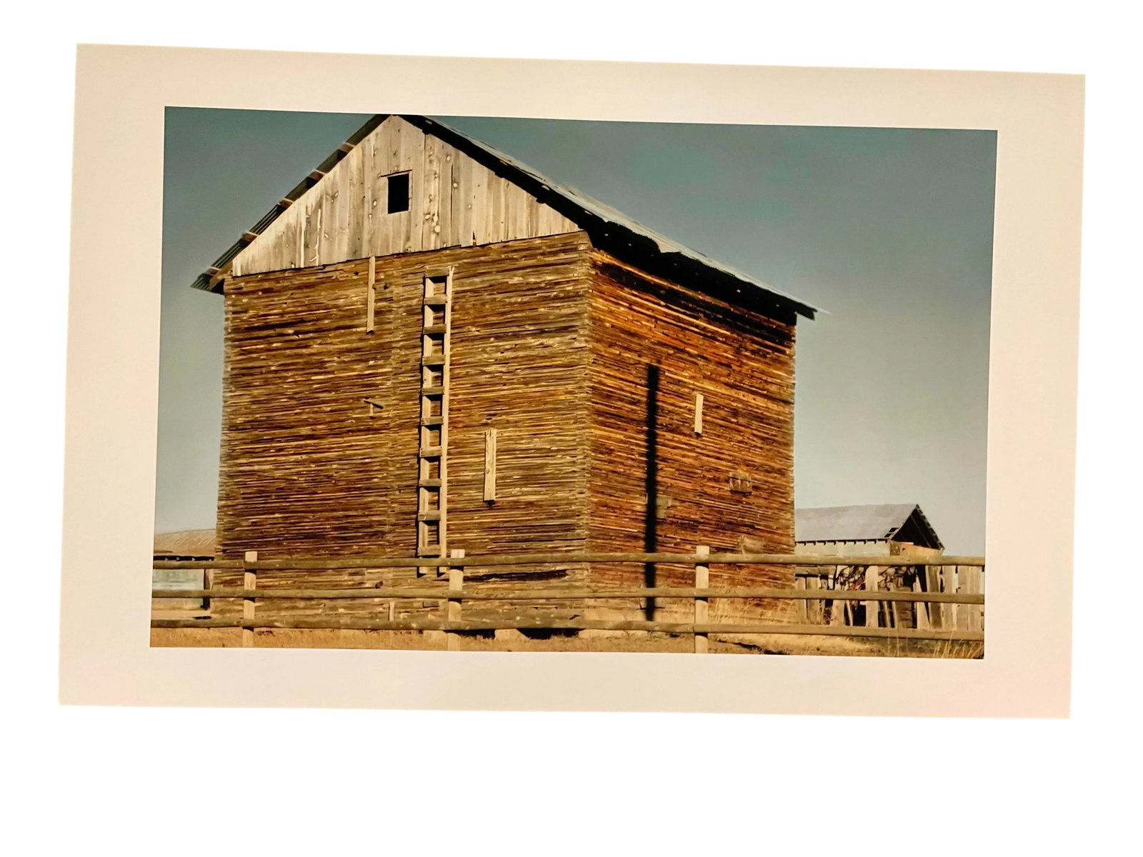 Gleb Derujinsky "Ranch Barn" Contemporary Landscape Photograph Print: The pleasure of finally being able to go through the archive of my father, Gleb Derujinsky, and begin the task of sharing his vast imagination is a thrill. Many know his work now from his career as a 