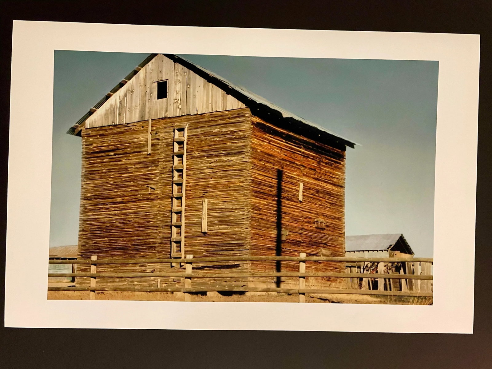 Gleb Derujinsky "Ranch Barn" Contemporary Landscape Photograph Print - 5
