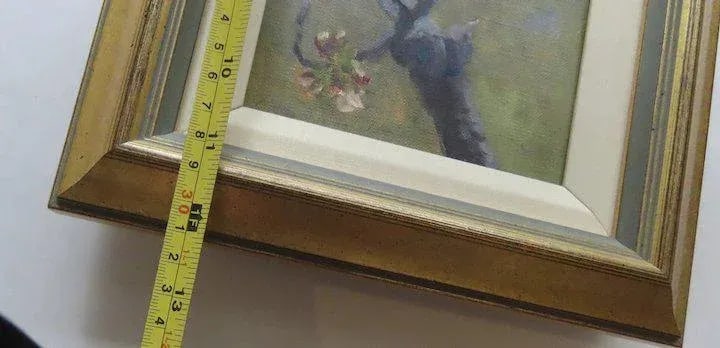 Late 20th Century "Bird" Oil Painting on Canvas by Clark G. Mitchell, Framed - 7