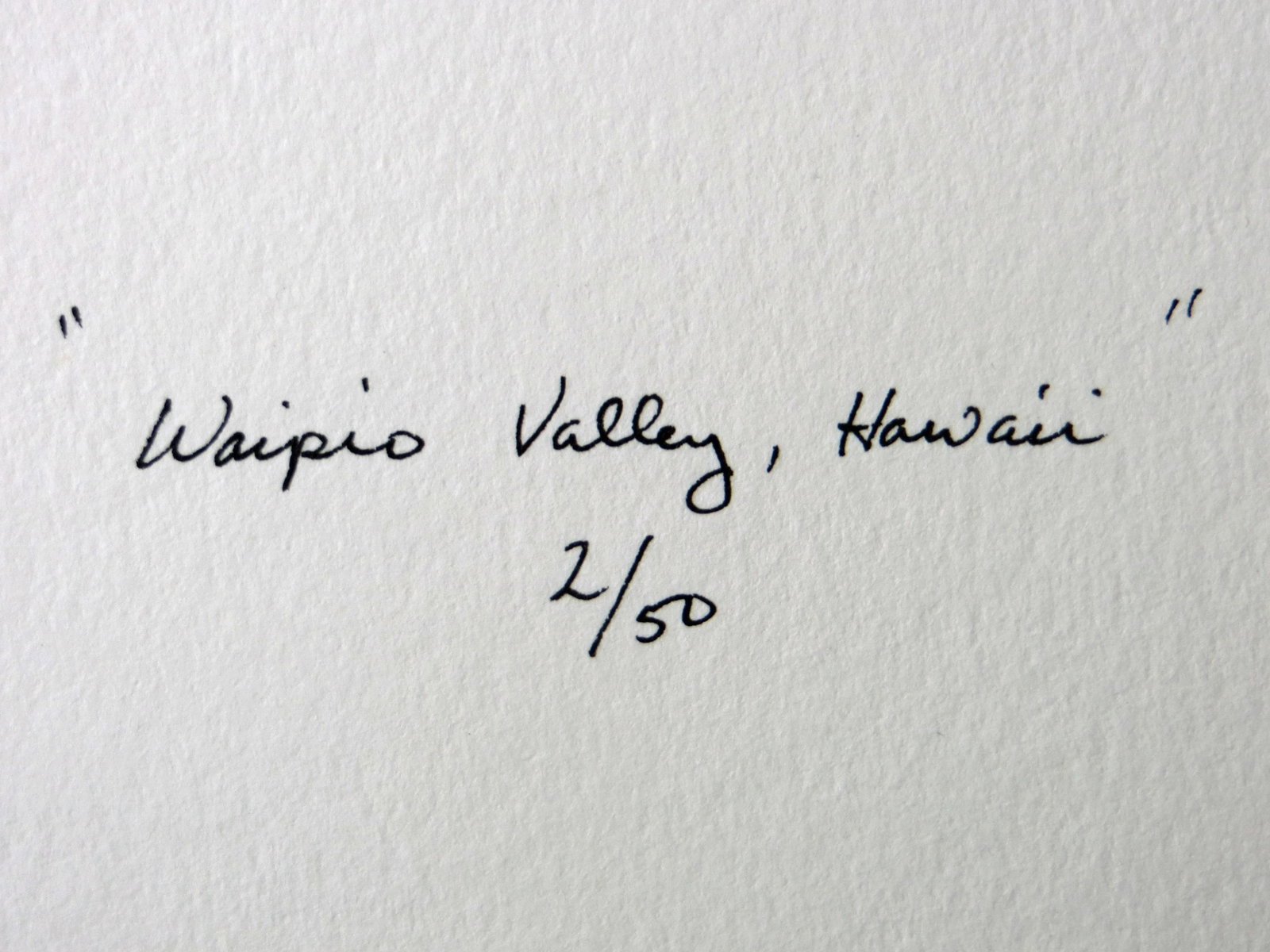 1980s "Waipio Valley, Hawaii" Silver Gelatin Photograph by Geir Jordahl, Framed - 8