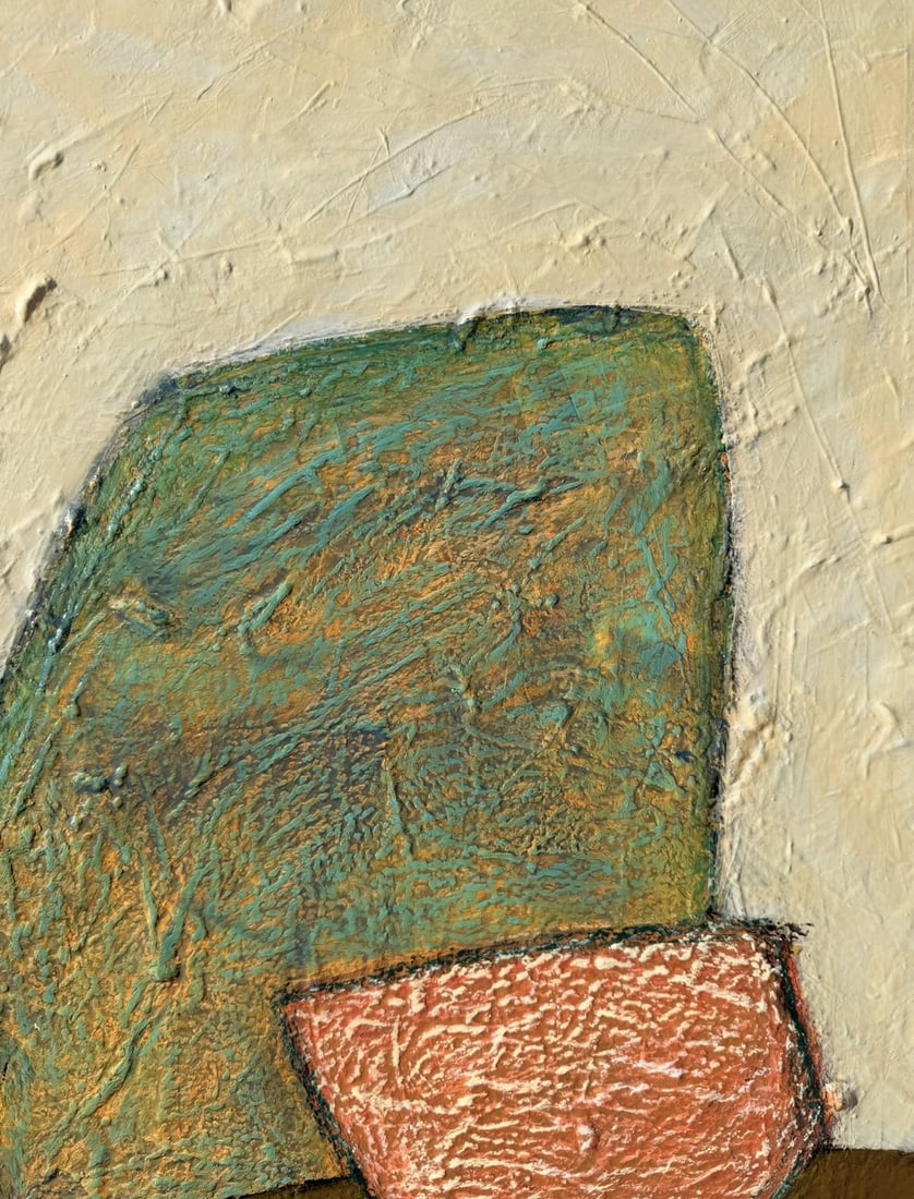 Inside the Idle Hour Original Mixed Media Abstract by Zac Woodiel - 5