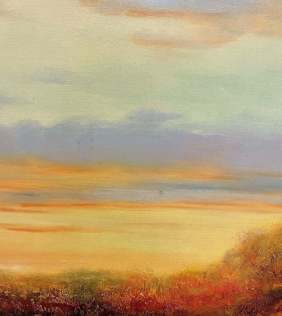 Jeff Dixon 48x36 Signed Original Landscape Painting - 2