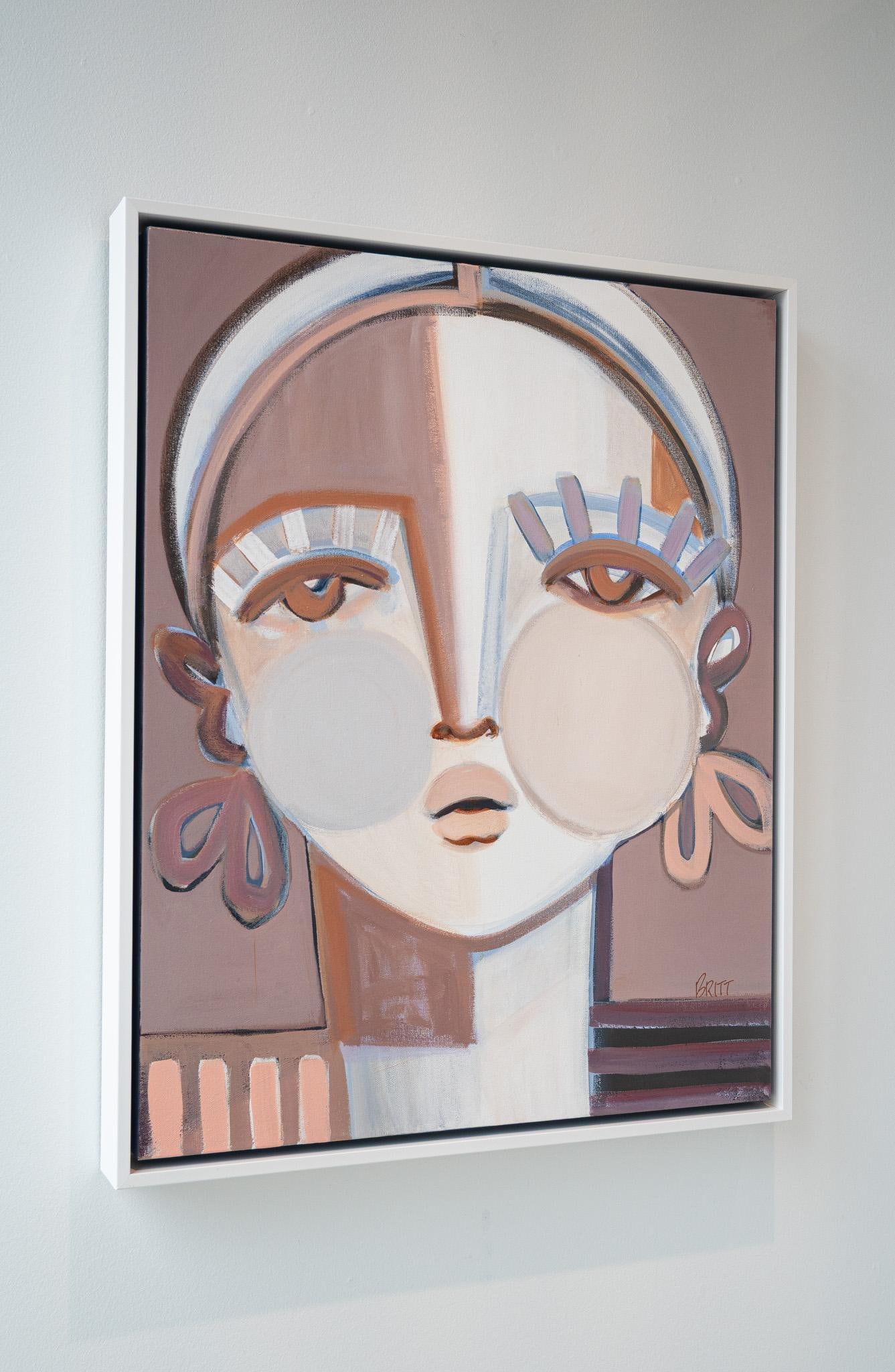 Portrait by Brittany Atkinson Titled Hazel Grace - 2