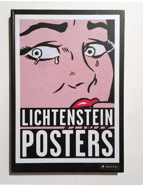 Drowning Girl by Roy Lichtenstein, MOMA First Edition Billboard Poster, 1989 - 2
