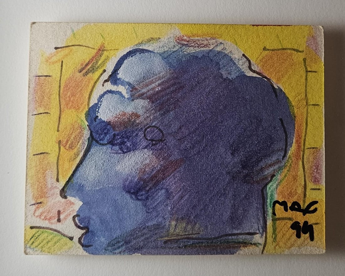 1990s Vibrant Pair of Peter Max Paintings, Signed en Verso - 8