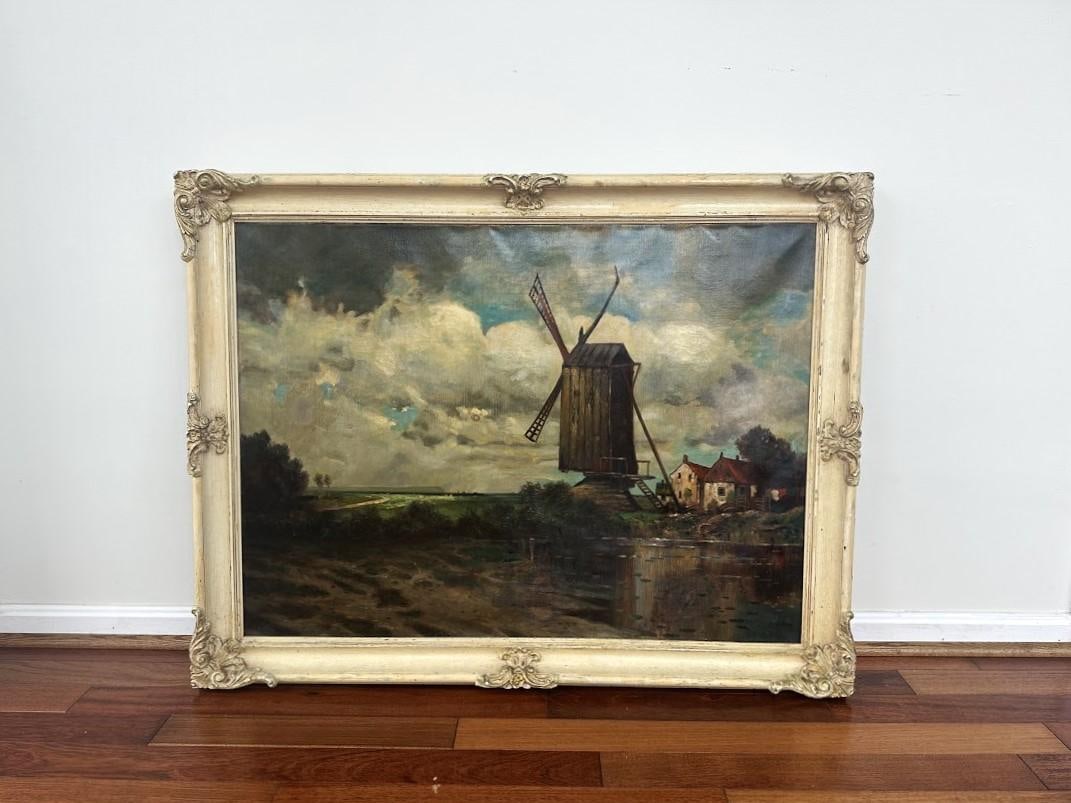 Antique Oil on Canvas - 5