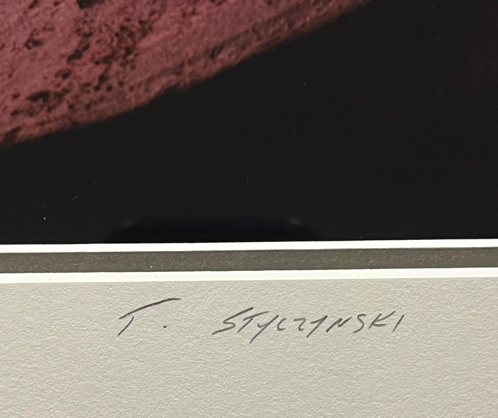 1995 Thomas J. Styczynski "Antelope Canyon 2" Hand Signed Photograph - 3