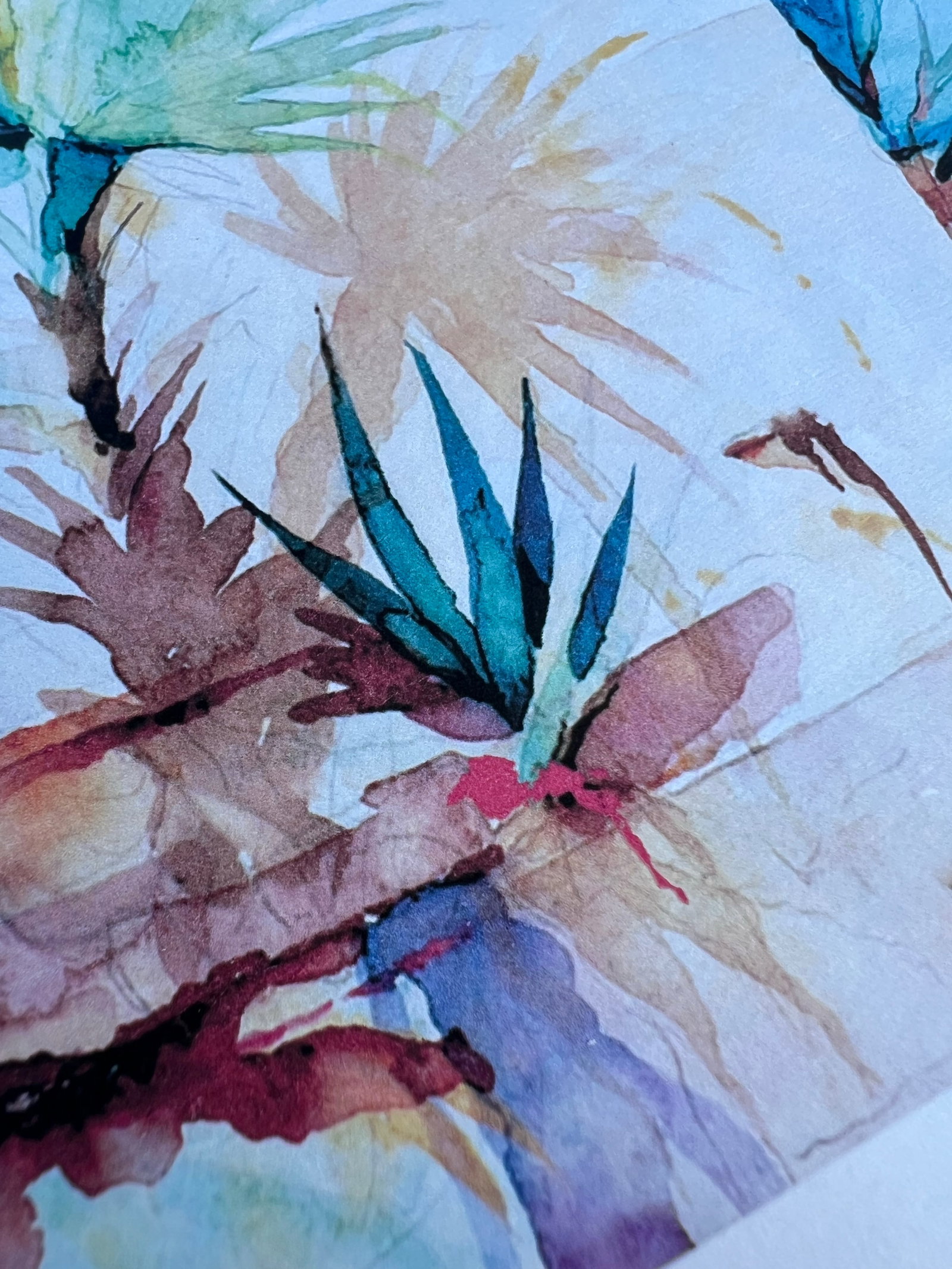 Antoine Chapon Signed Giclee "Shadows in Grand Case" - Caribbean Coastal Watercolor - 4