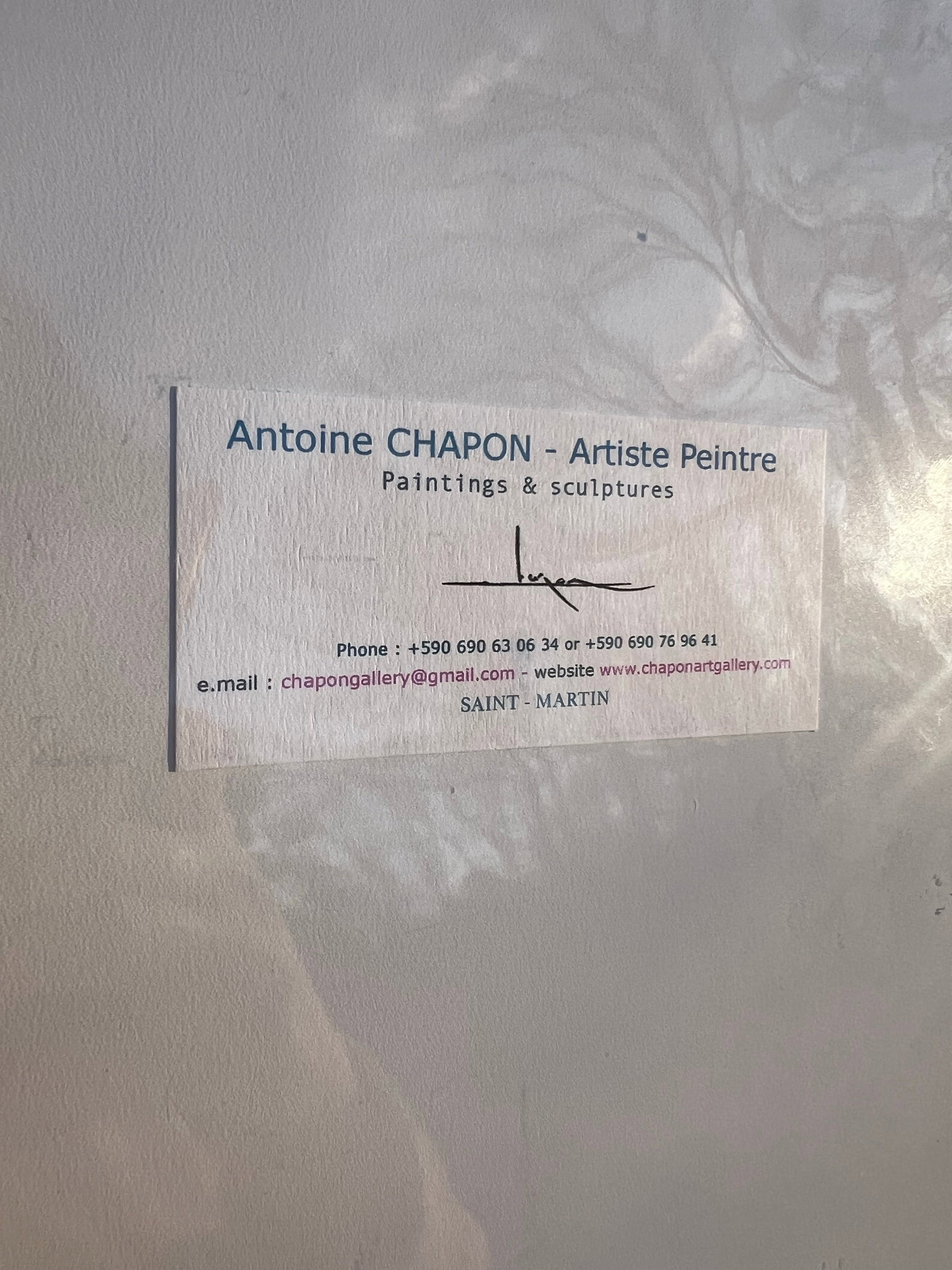 Antoine Chapon Signed Giclee "Shadows in Grand Case" - Caribbean Coastal Watercolor - 6