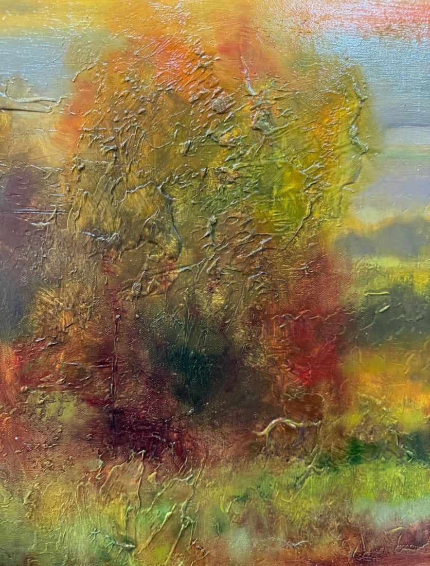 Jeff Dixon 38 X 28 Signed Original Landscape Painting - 3