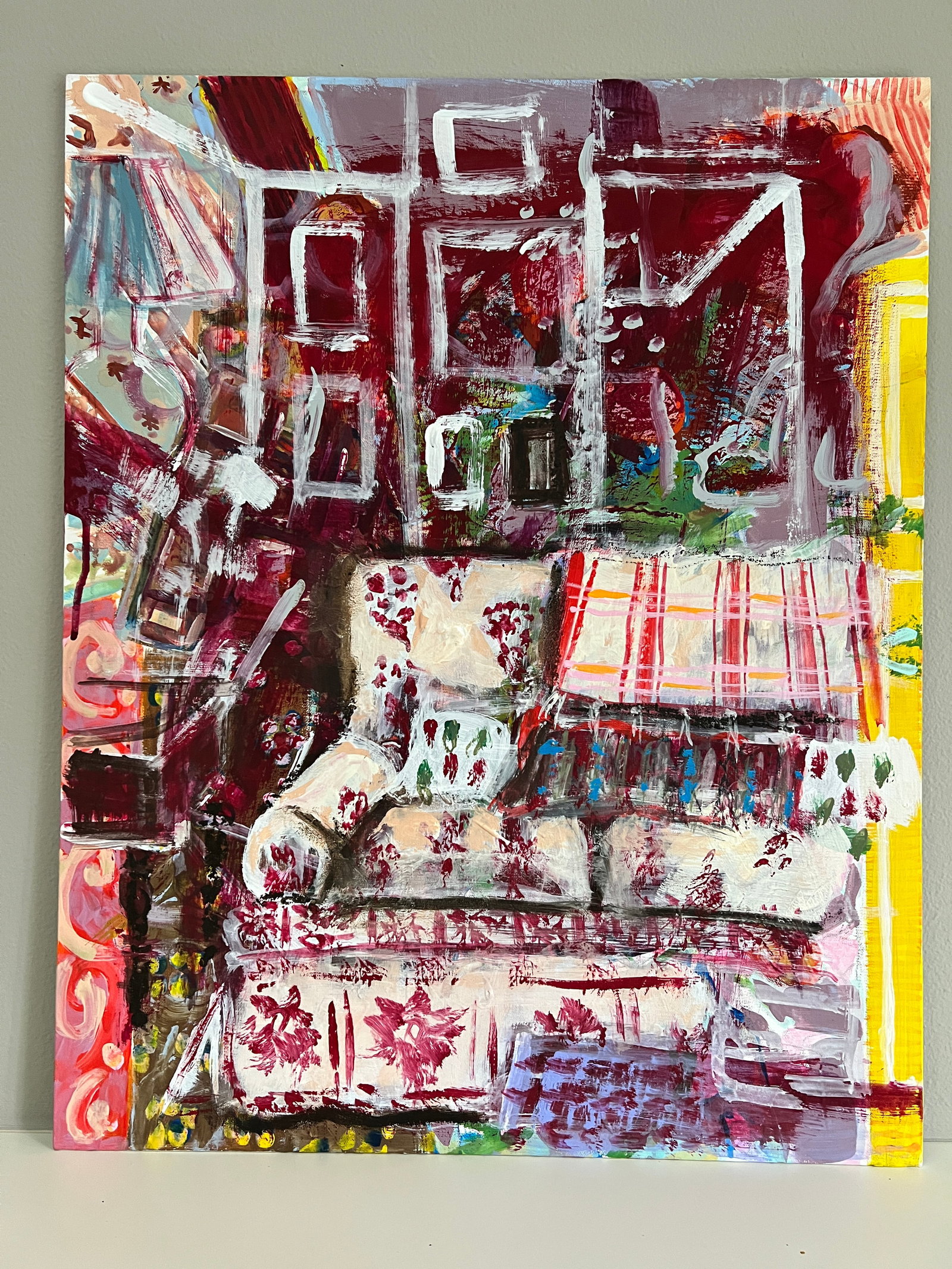 Interior Portrait Original Artwork by Shann Spishak - 4