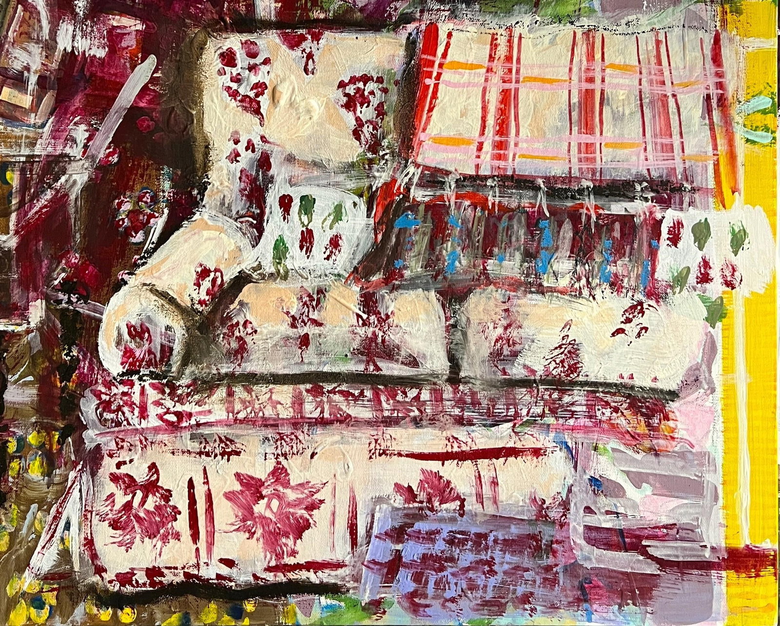 Interior Portrait Original Artwork by Shann Spishak - 5