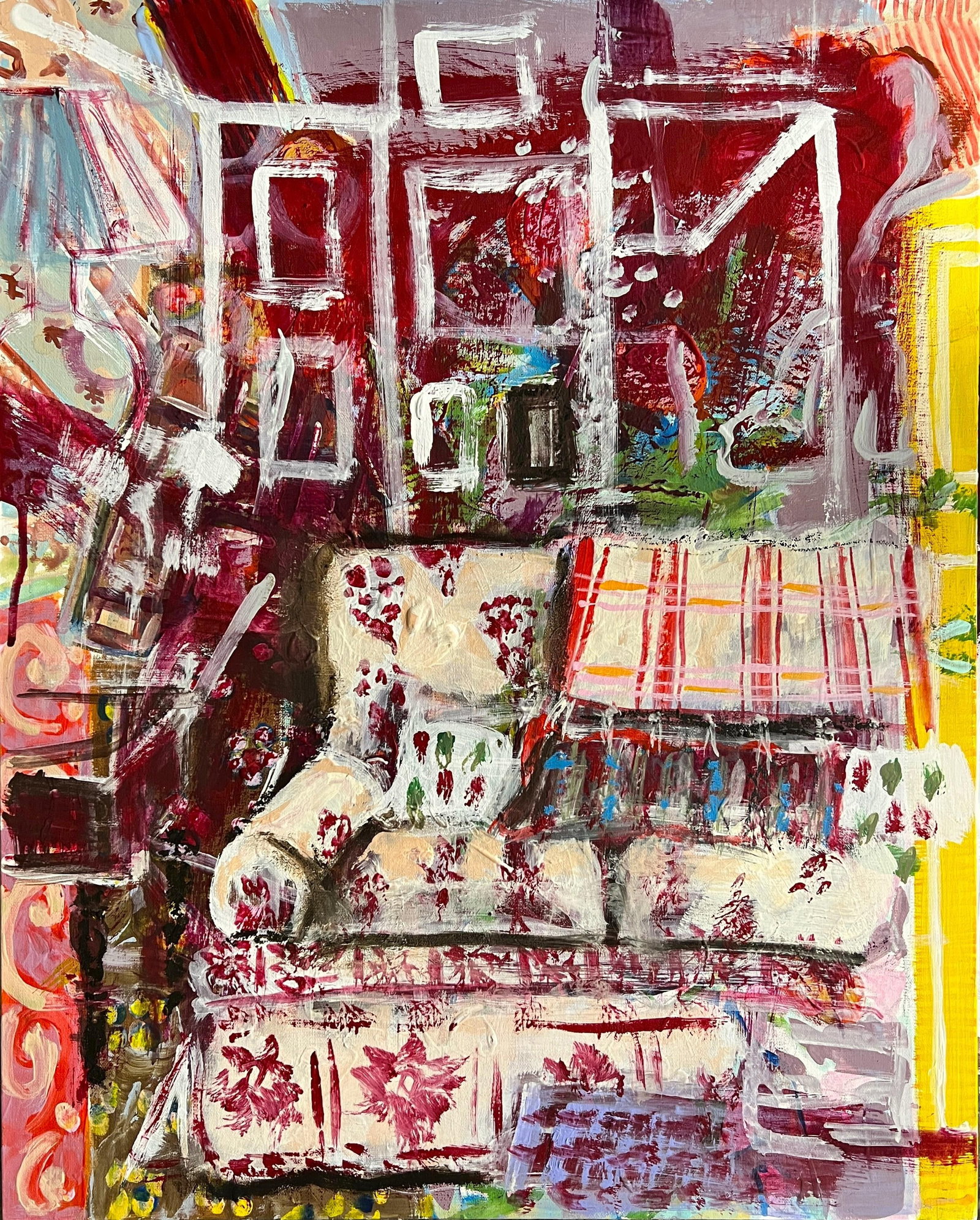 Interior Portrait Original Artwork by Shann Spishak - 6