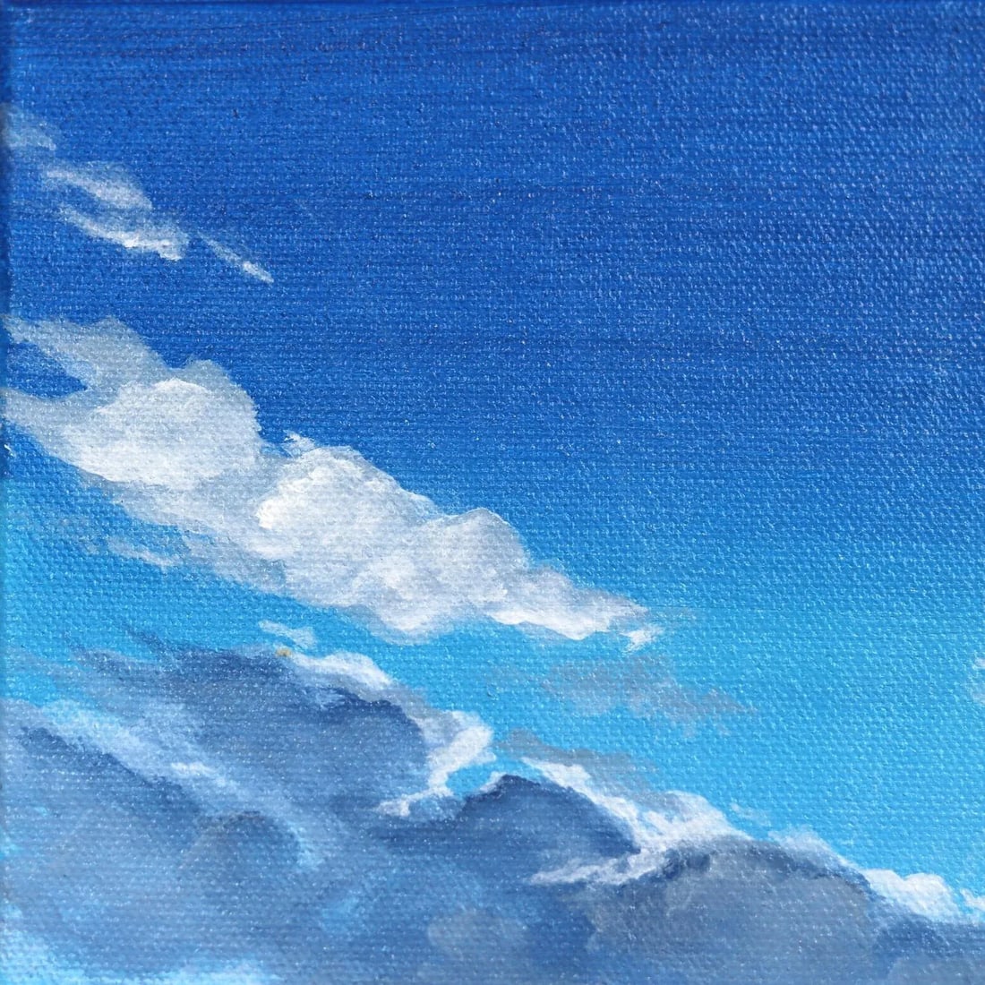 Celestial Contemporary Skyscape Acrylic Painting by Nichole McDaniel - 2