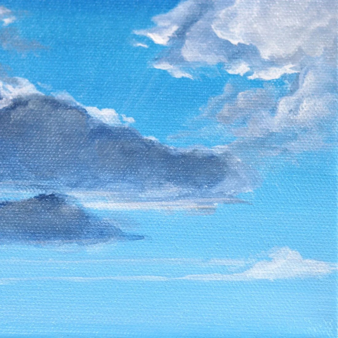 Celestial Contemporary Skyscape Acrylic Painting by Nichole McDaniel - 5