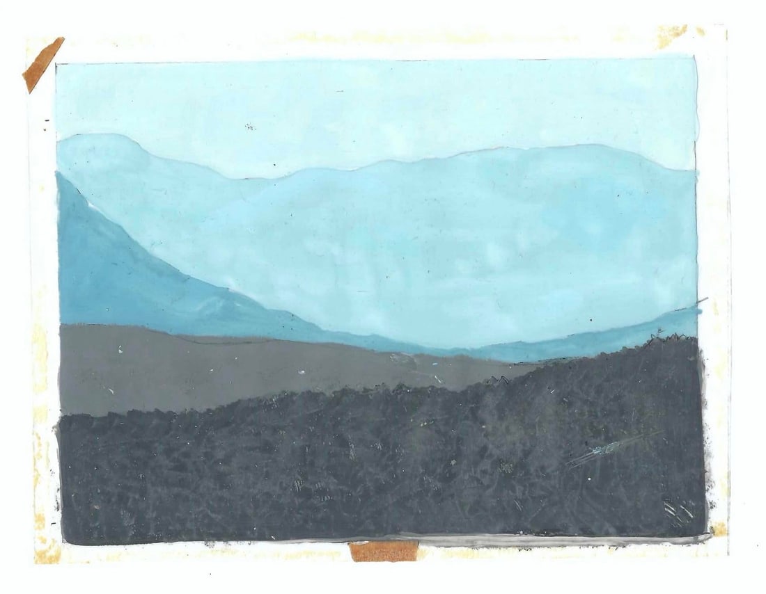 1970s Robert Angeloch Landscape Painting - 2