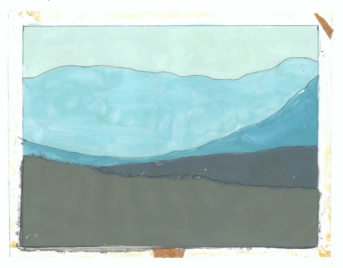 1970s Robert Angeloch Landscape Painting - 3