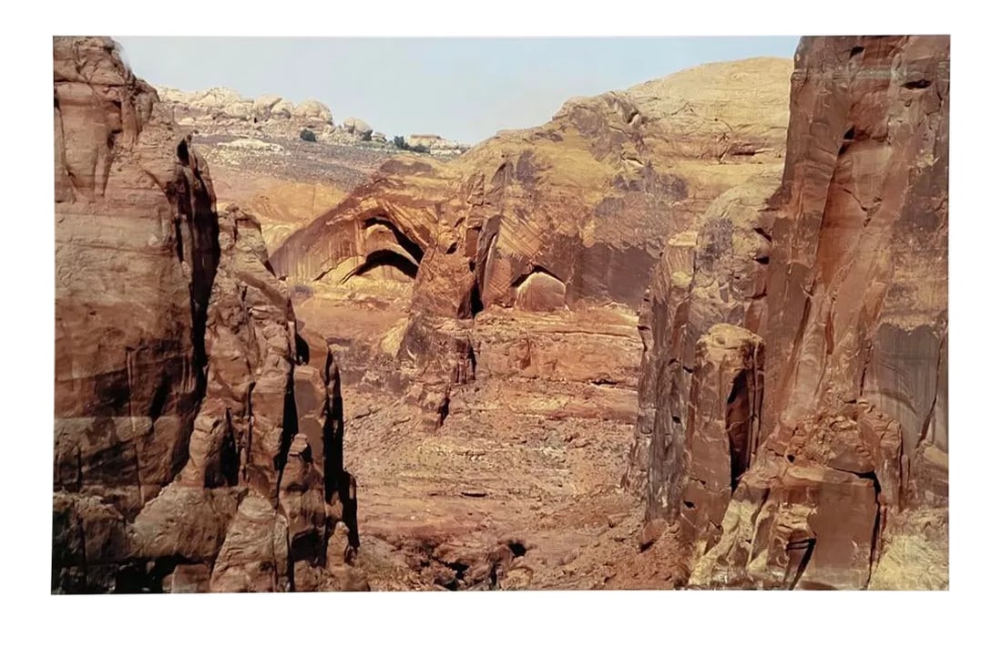 Winking Rock Contemporary Landscape Photograph from The Estate of Gleb Derujinsky: The pleasure of finally being able to go through the archive of my father, Gleb Derujinsky, and begin the task of sharing his vast imagination is a thrill. Many know his work now from his career as a 