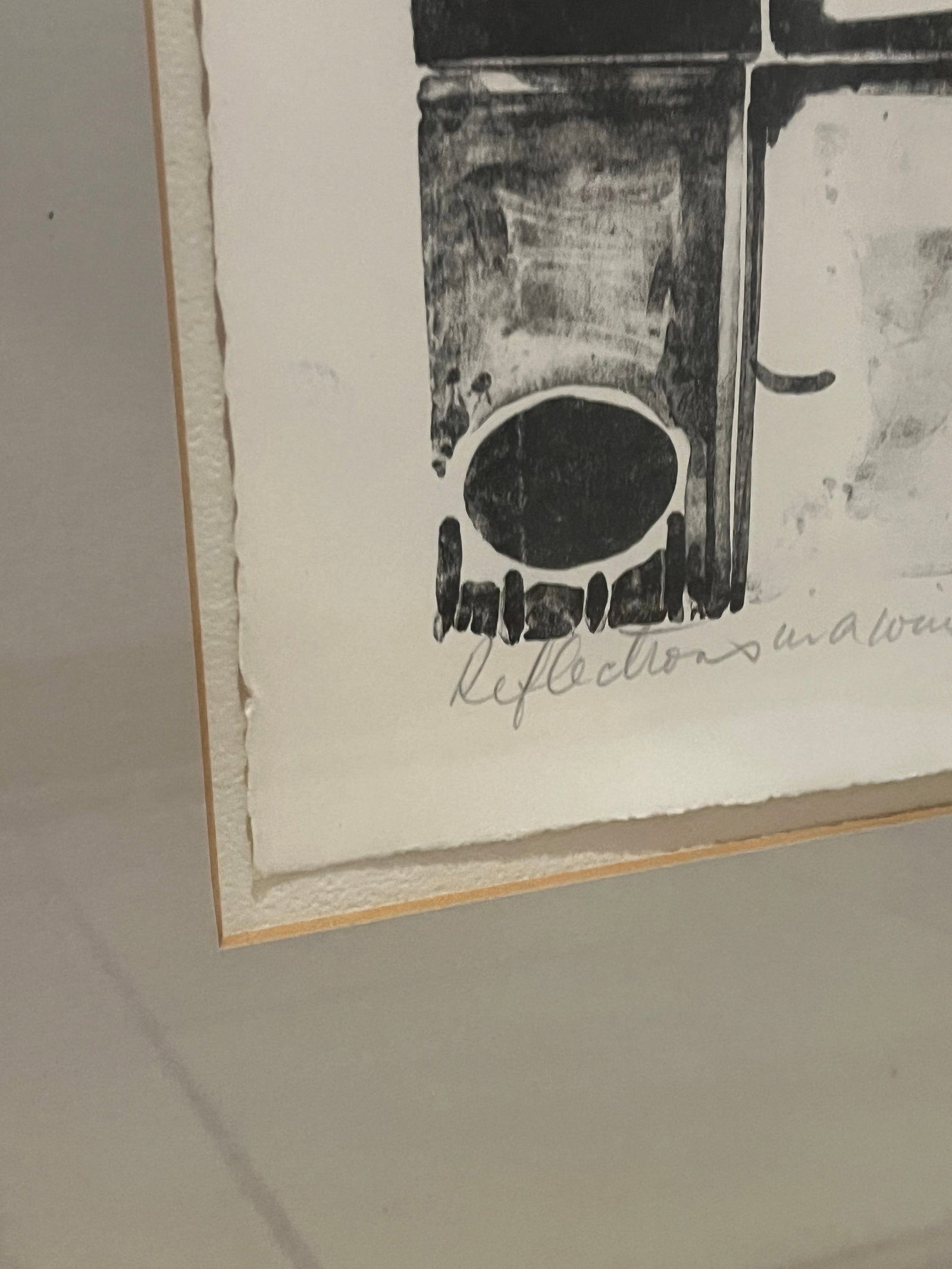 Ted Faiers Woodcut Print Dated 1966 - 5