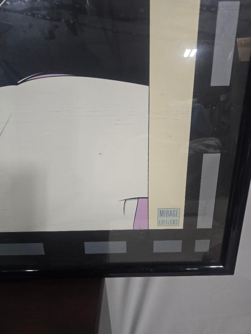 Vintage Patrick Nagel Mirage Editions Framed Art Print - 5